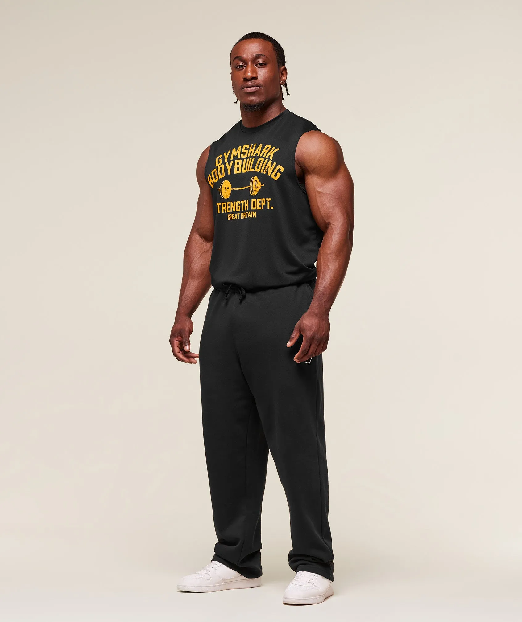 Gymshark Olympic Bar Tank - Black sold by Gymshark product image thumbnail 4