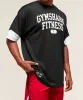 Gymshark Varsity Oversized T-Shirt - Black sold by Gymshark