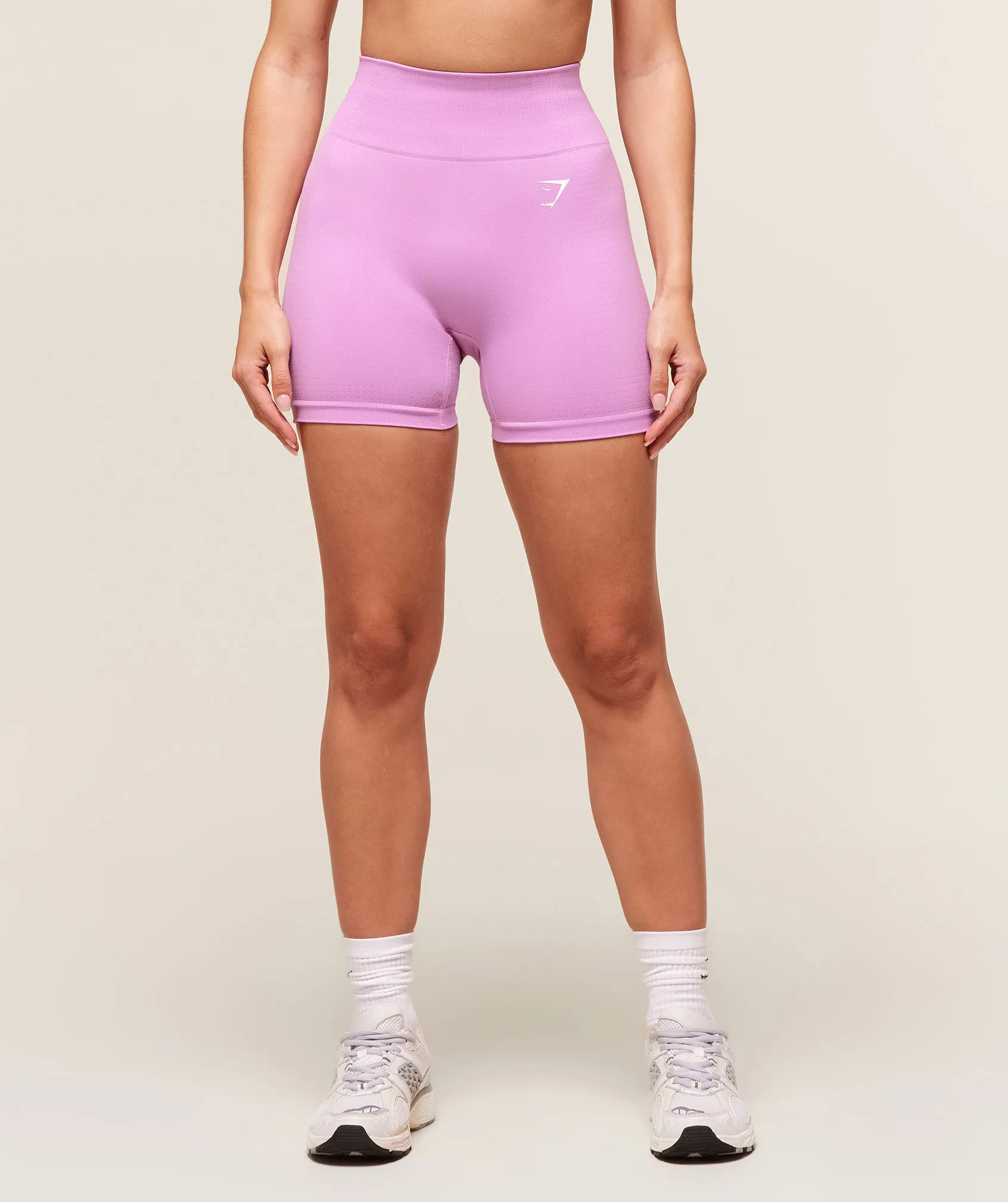 Gymshark Vital Shorts - Sour Pink/Marl sold by Gymshark