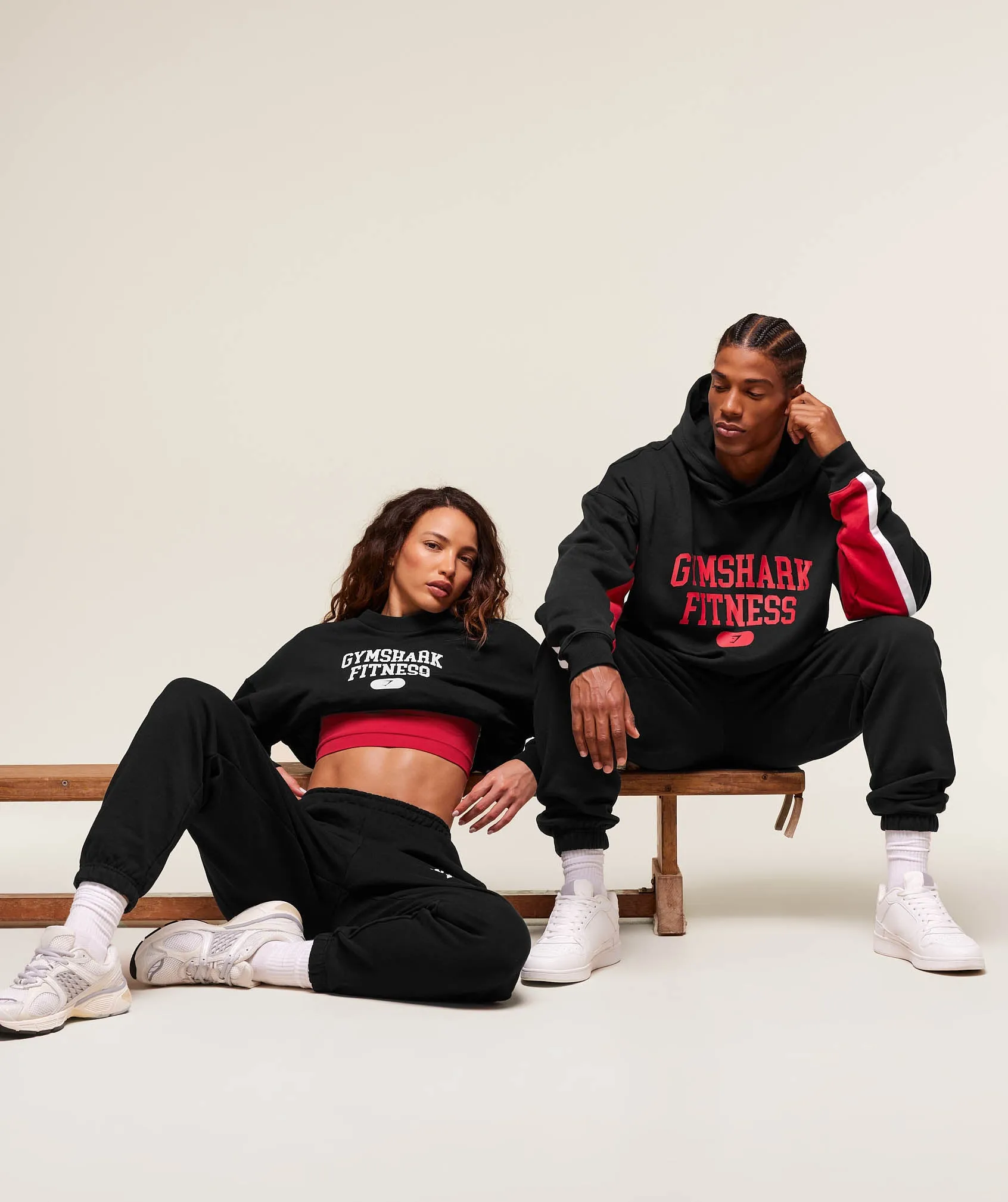 Gymshark Campus Graphic Pullover - Black sold by Gymshark product image thumbnail 5