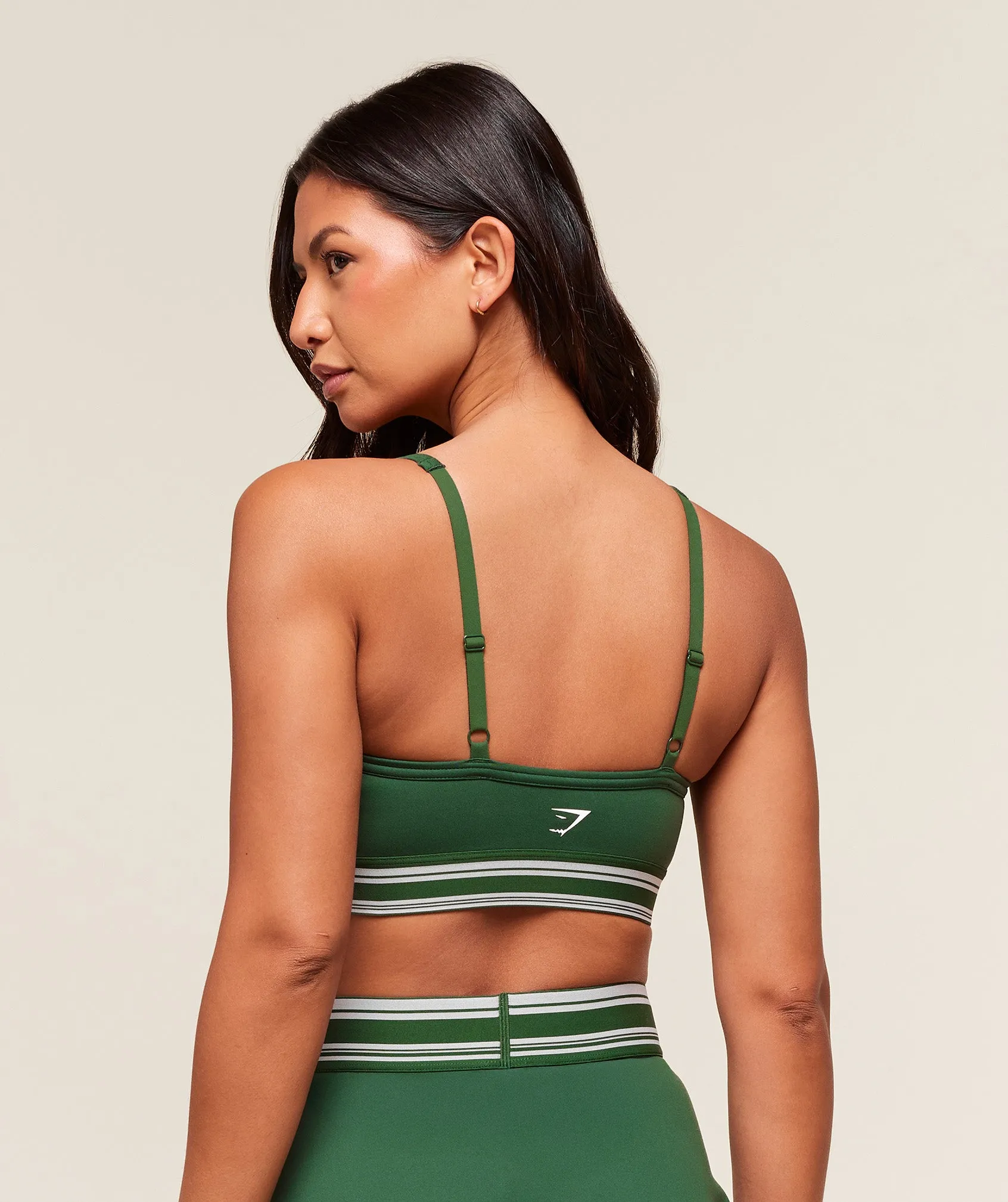 Gymshark Retro Sports Bra - Classic Green sold by Gymshark product image thumbnail 2