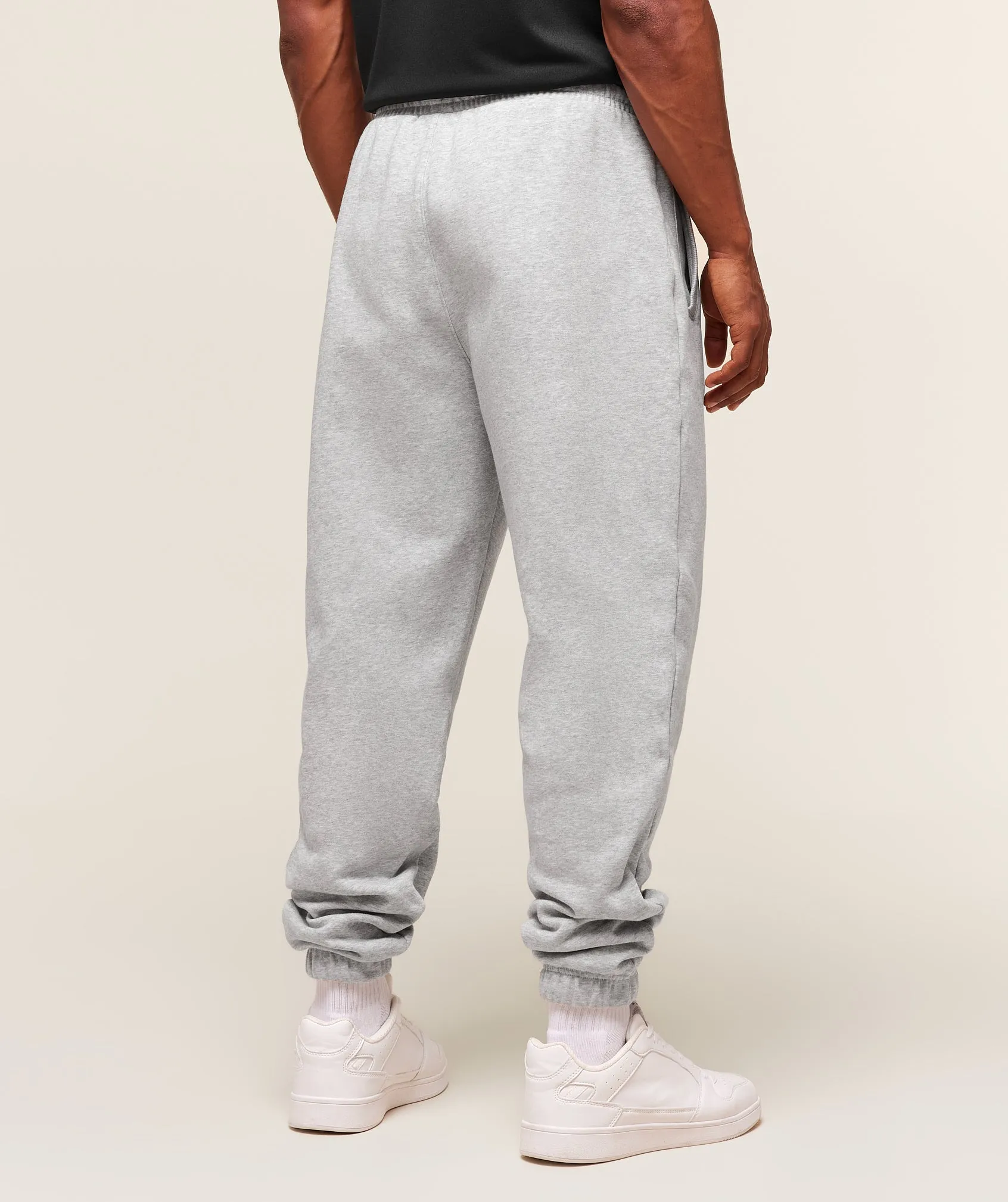 Gymshark Campus Oversized Jogger - Light Grey Core Marl sold by Gymshark product image thumbnail 2