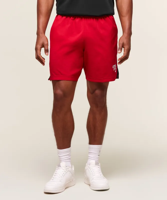Gymshark Campus 7" Shorts - Conditioning Red sold by Gymshark