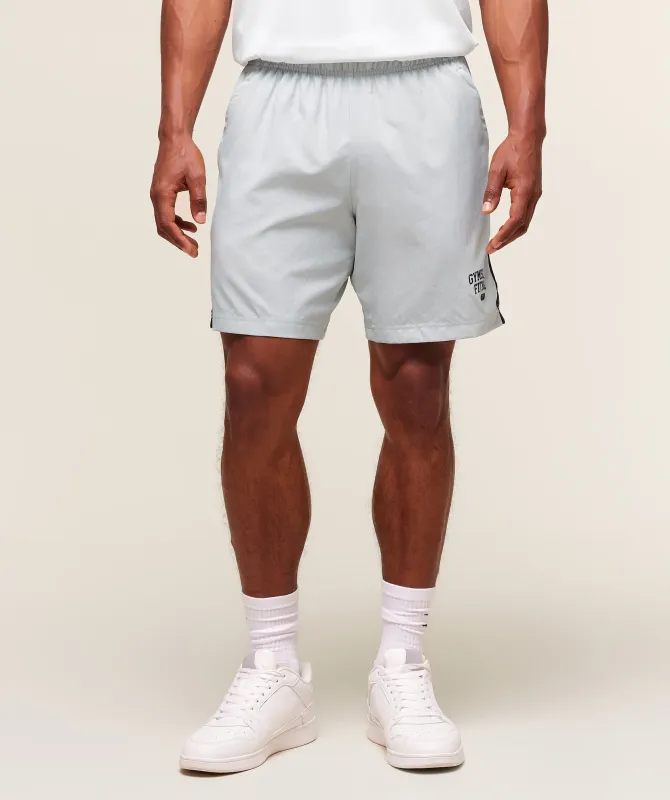 Gymshark Campus 7" Shorts - Light Grey sold by Gymshark