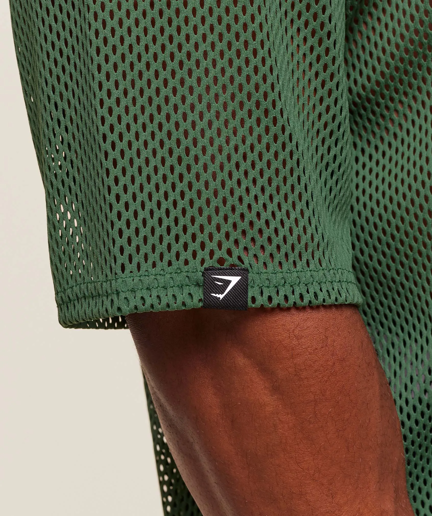 Gymshark Mesh Oversized T-Shirt - Classic Green sold by Gymshark product image thumbnail 5