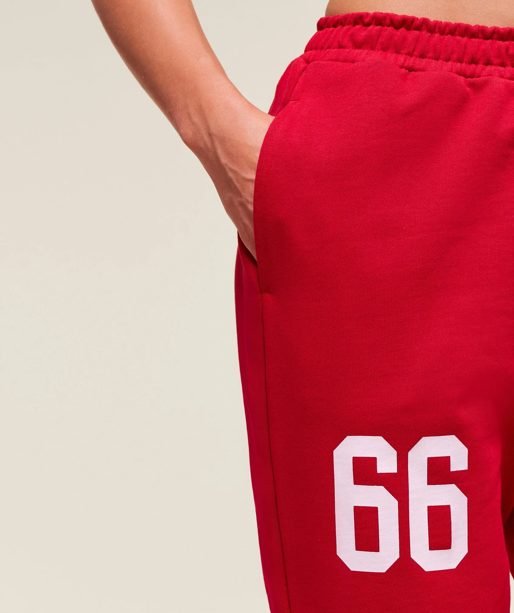 Gymshark Campus Graphic Oversized Jogger - Conditioning Red sold by Gymshark product image thumbnail 5