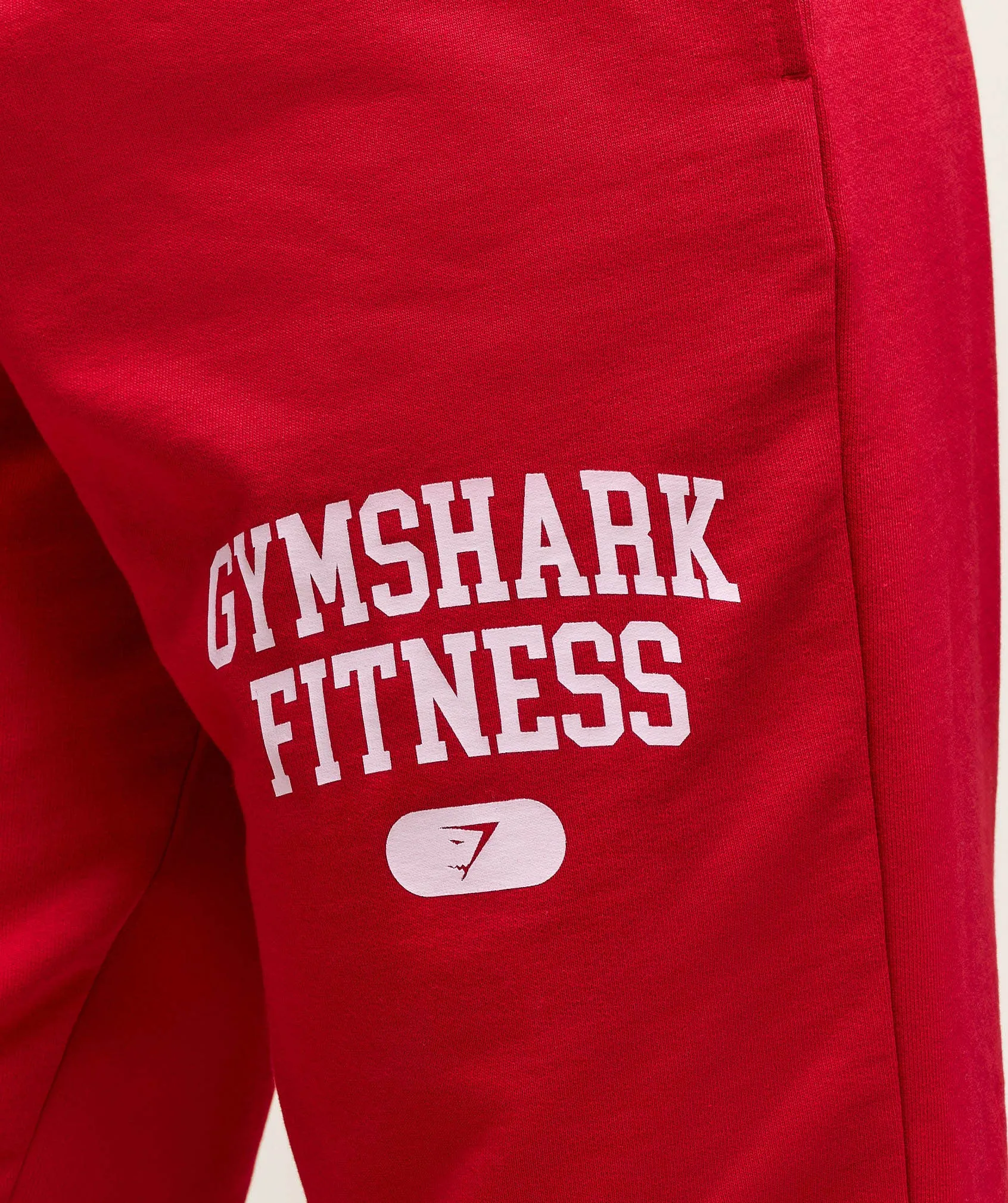 Gymshark Campus Graphic Oversized Jogger - Conditioning Red sold by Gymshark product image thumbnail 4