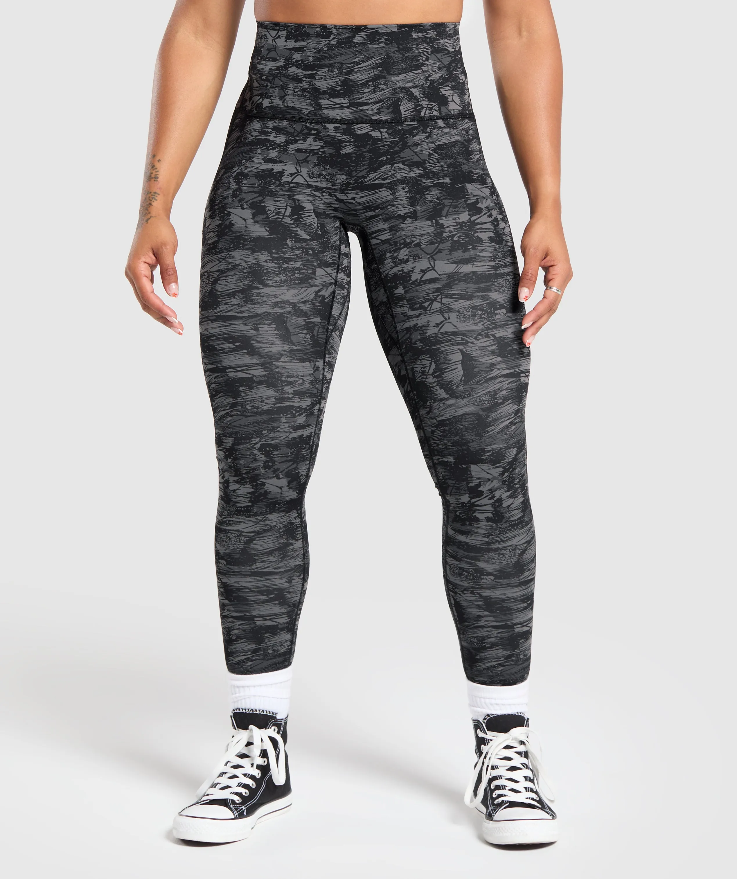 Gymshark Legacy Regular Leggings - Black sold by Gymshark