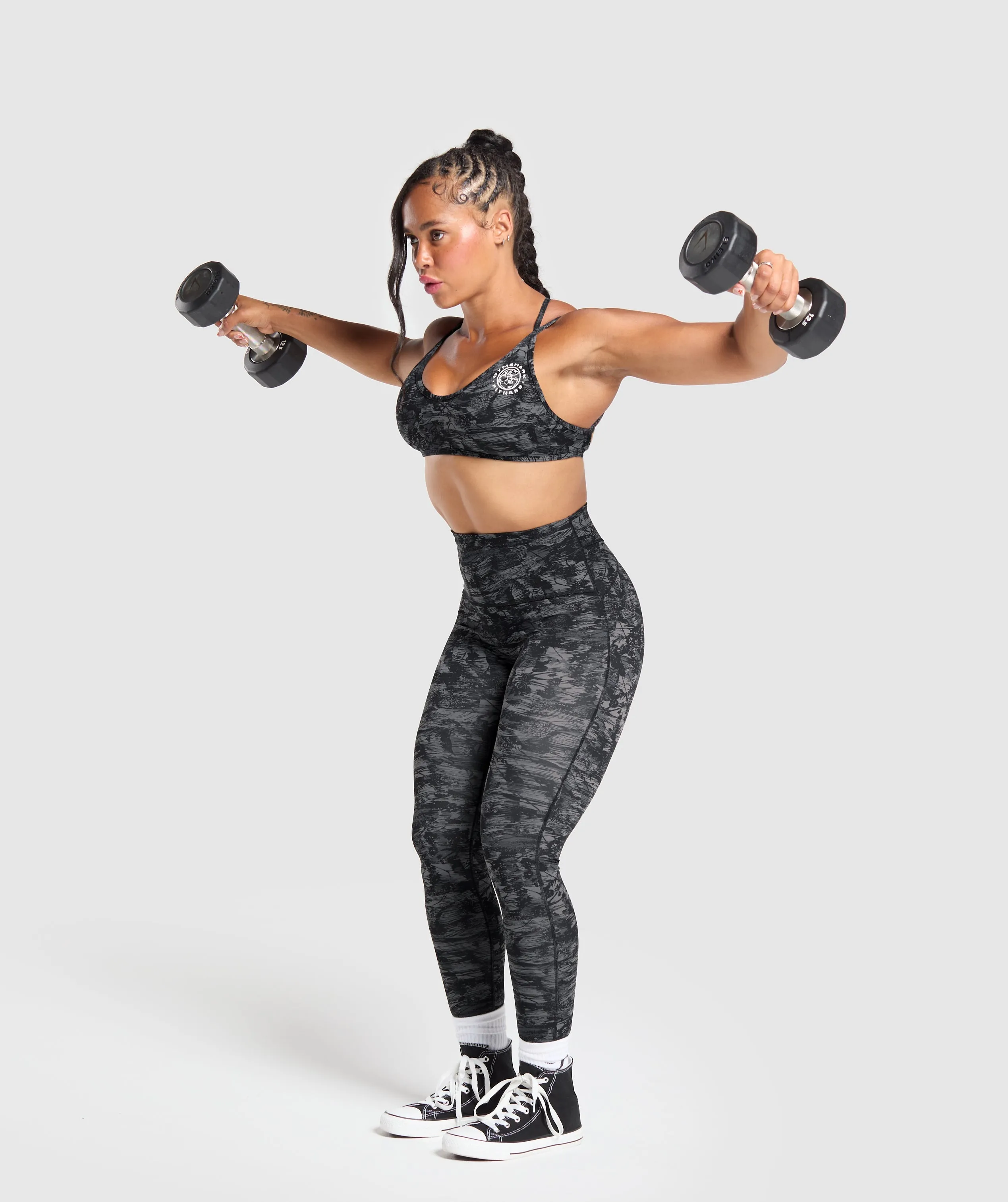 Gymshark Legacy Regular Leggings - Black sold by Gymshark product image thumbnail 4