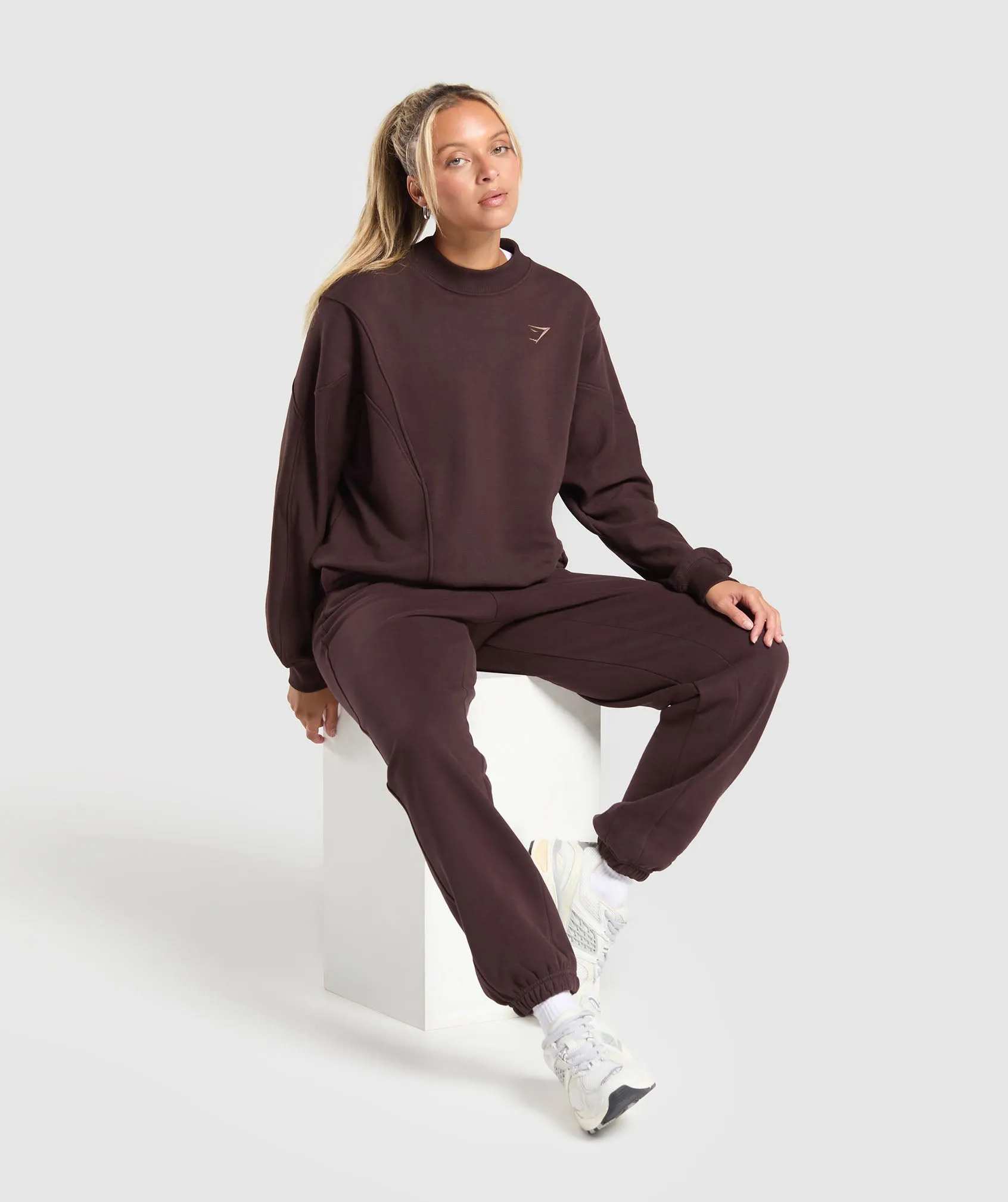 Gymshark Fleece Joggers - Heritage Brown sold by Gymshark product image thumbnail 4