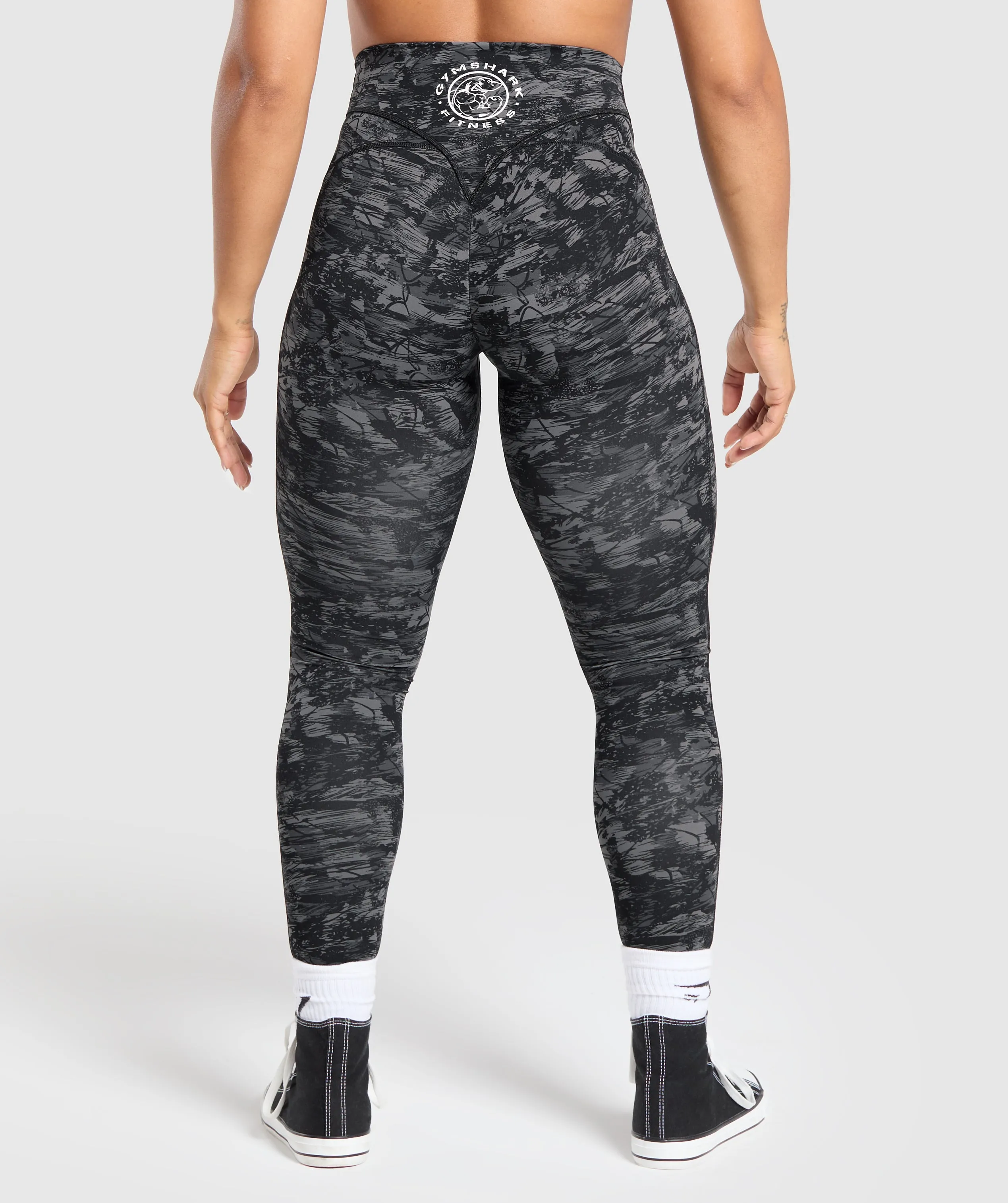 Gymshark Legacy Regular Leggings - Black sold by Gymshark product image thumbnail 2
