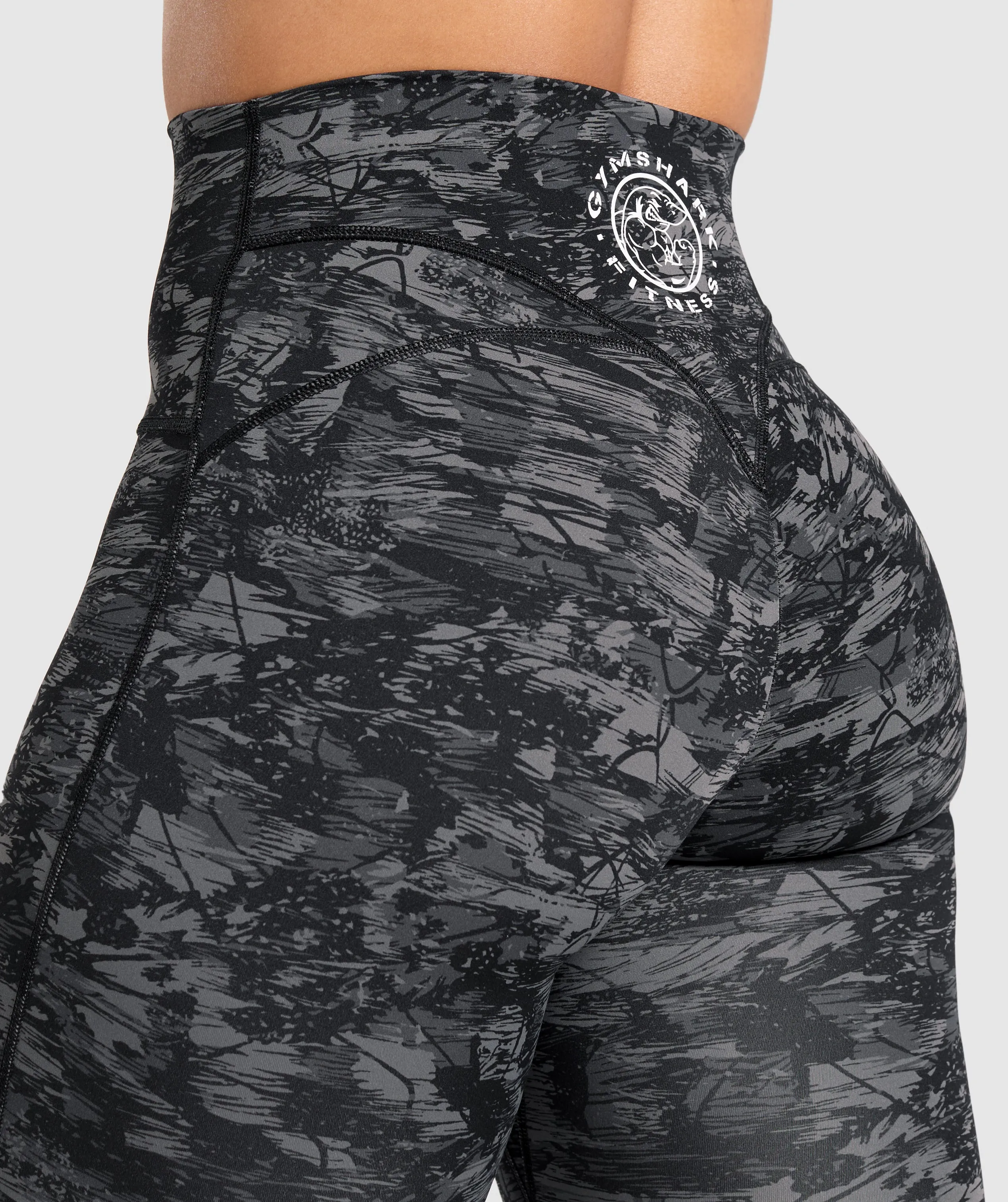 Gymshark Legacy Regular Leggings - Black sold by Gymshark product image thumbnail 5