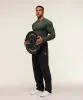 Gymshark Shadow Seamless Long Sleeve T-Shirt - Trail Green sold by Gymshark