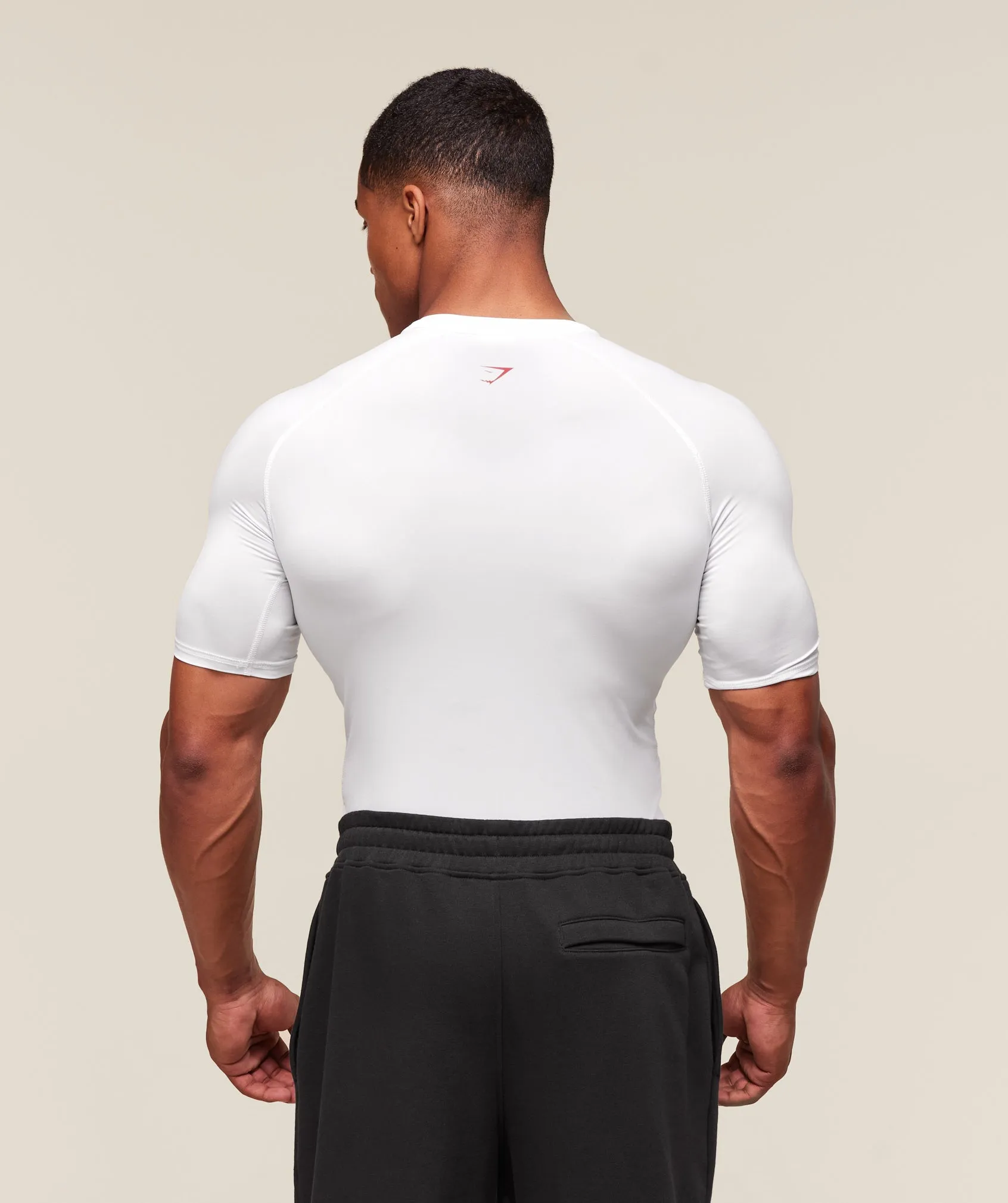 Gymshark GSLC Baselayer T-Shirt - White sold by Gymshark product image thumbnail 2