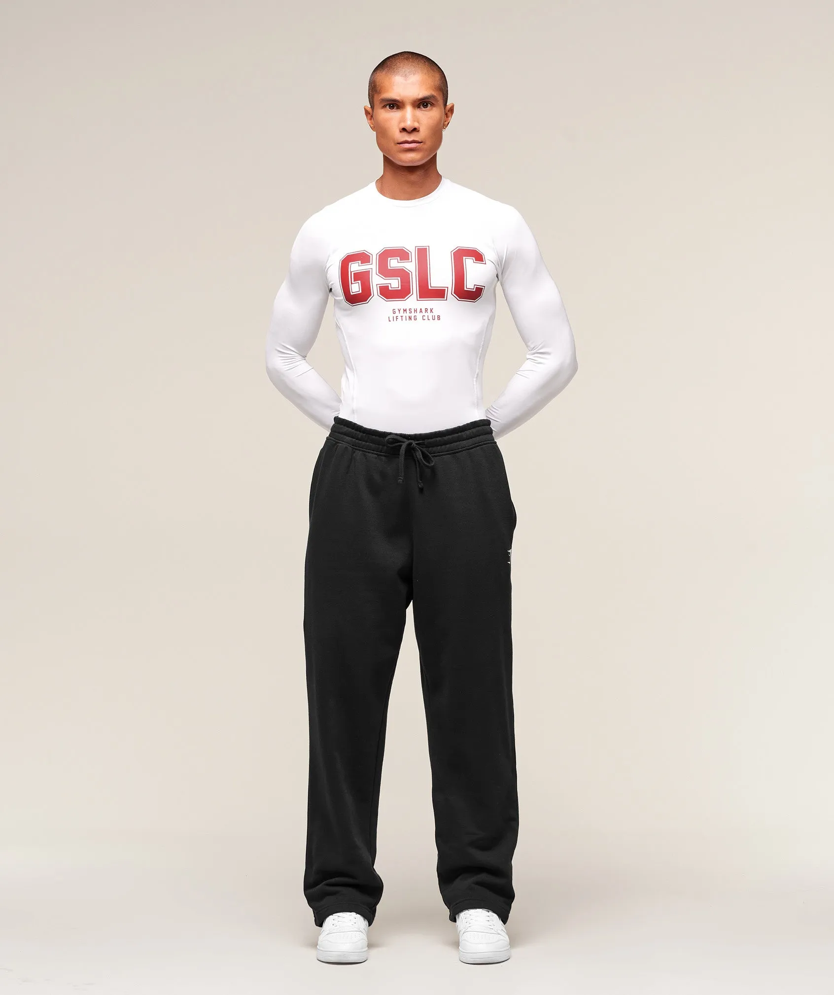Gymshark GSLC Baselayer Long Sleeve T-Shirt - White sold by Gymshark product image thumbnail 4