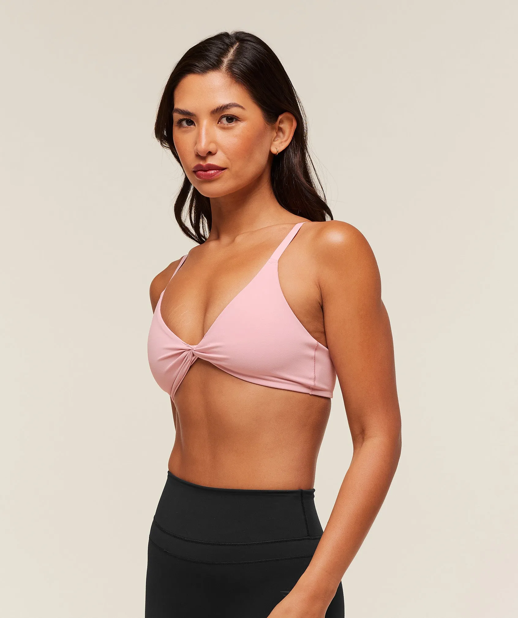 Gymshark Twist Front Bralette - Cloud Pink sold by Gymshark product image thumbnail 3