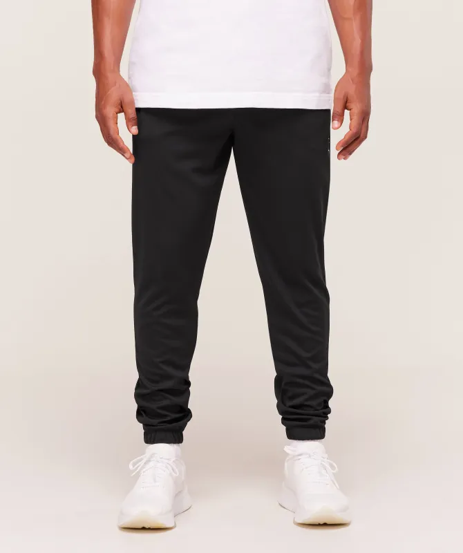 Gymshark Arrival Knit Block Joggers - Black sold by Gymshark