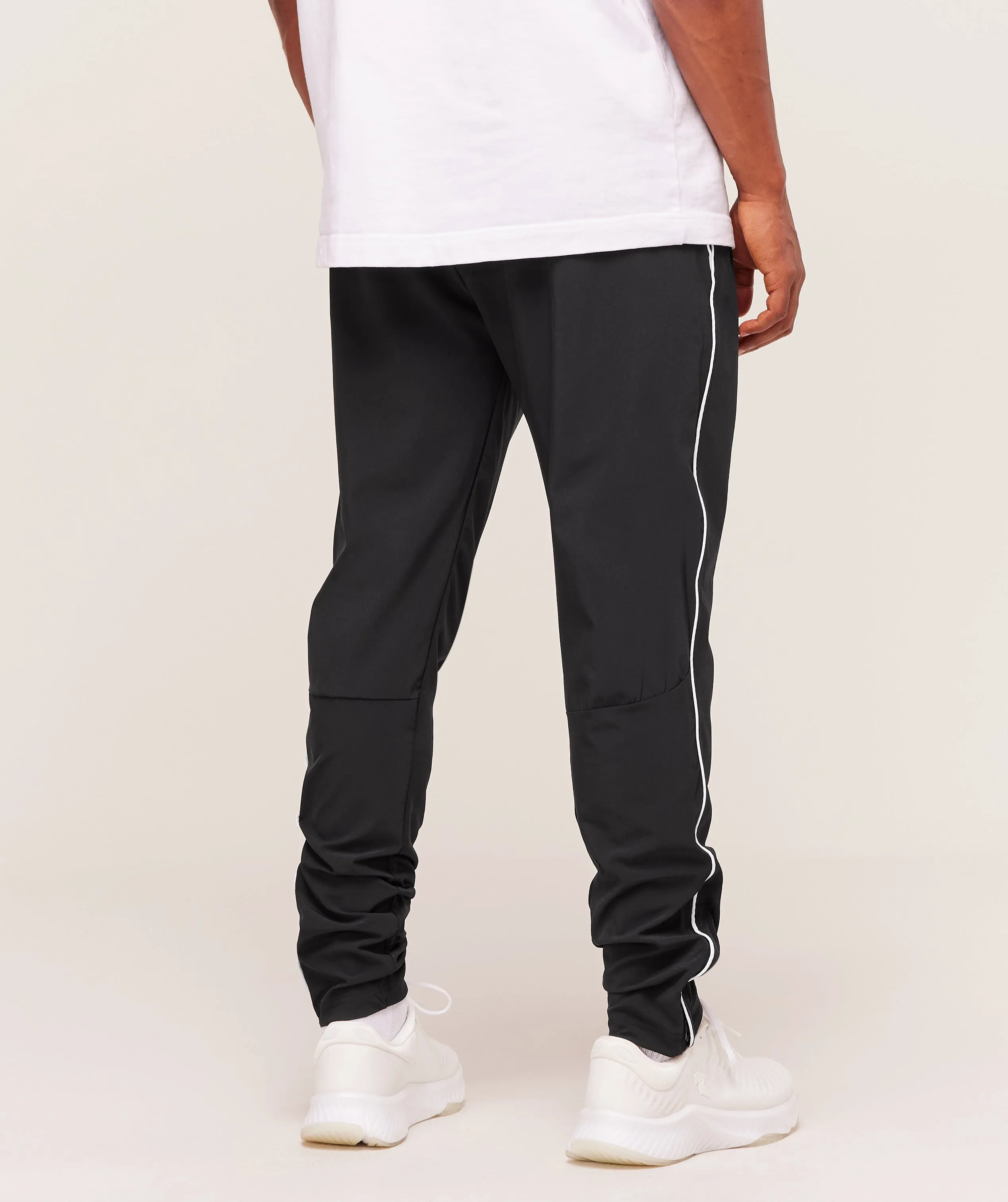 Gymshark Arrival Woven Block Joggers - Black sold by Gymshark product image thumbnail 2