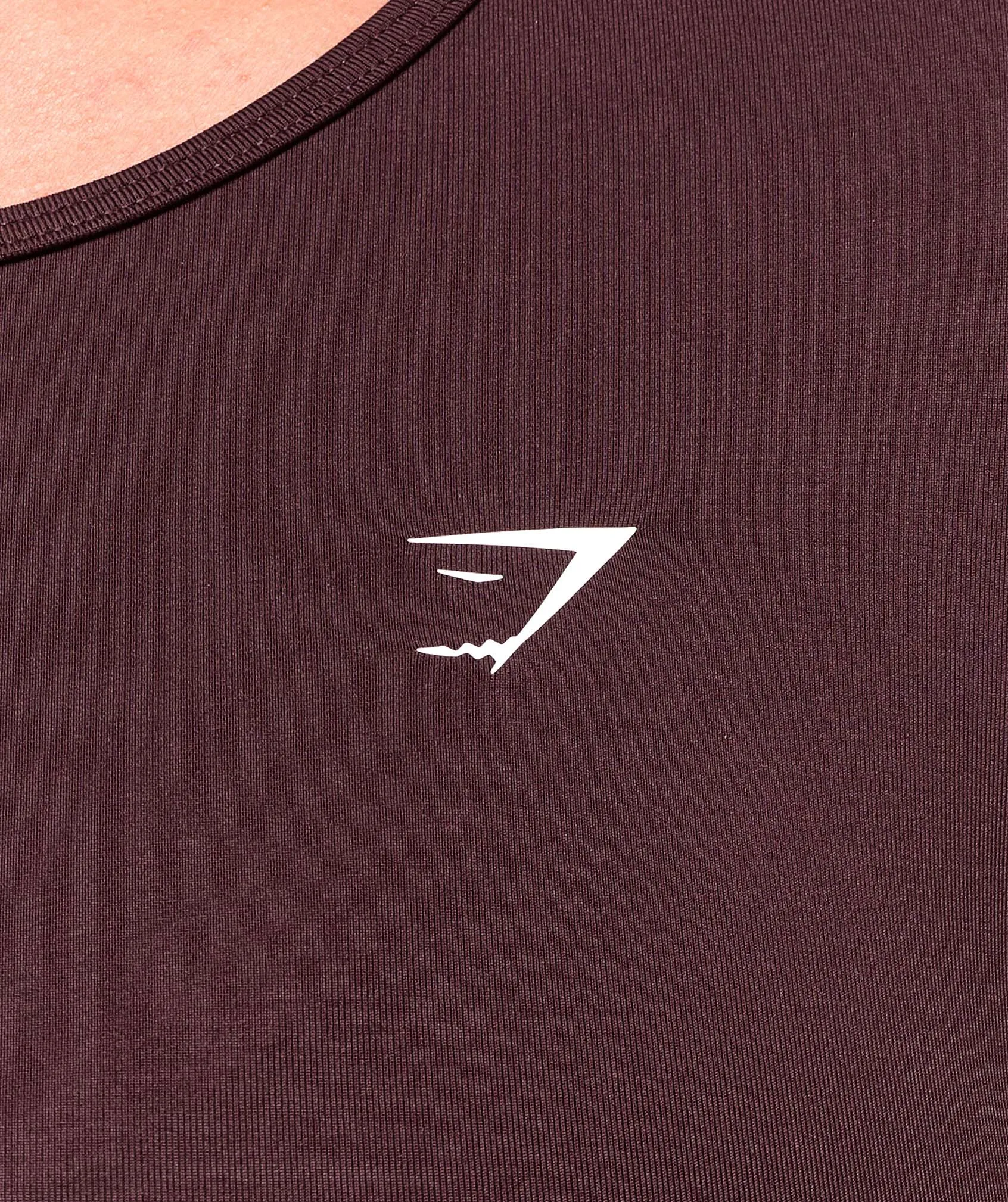 Gymshark Everyday Seamless Long Sleeve Crop Top - Cherry Purple sold by Gymshark product image thumbnail 4
