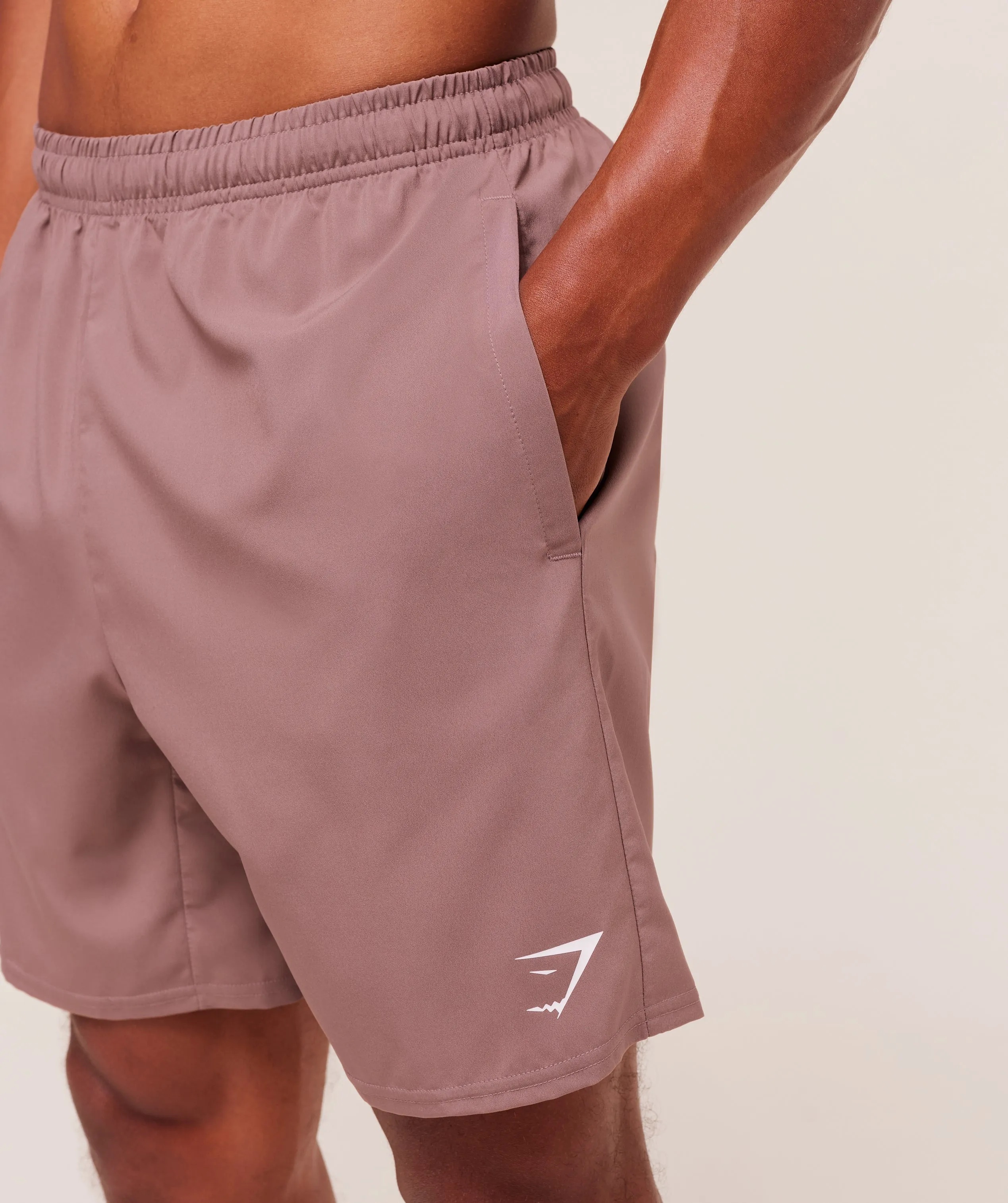 Gymshark Arrival 7" Shorts - Chestnut Pink sold by Gymshark product image thumbnail 4