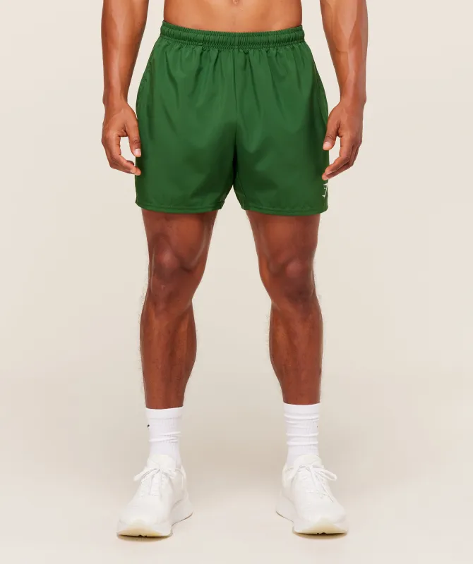Gymshark Arrival 5" Shorts - Athletic Green sold by Gymshark