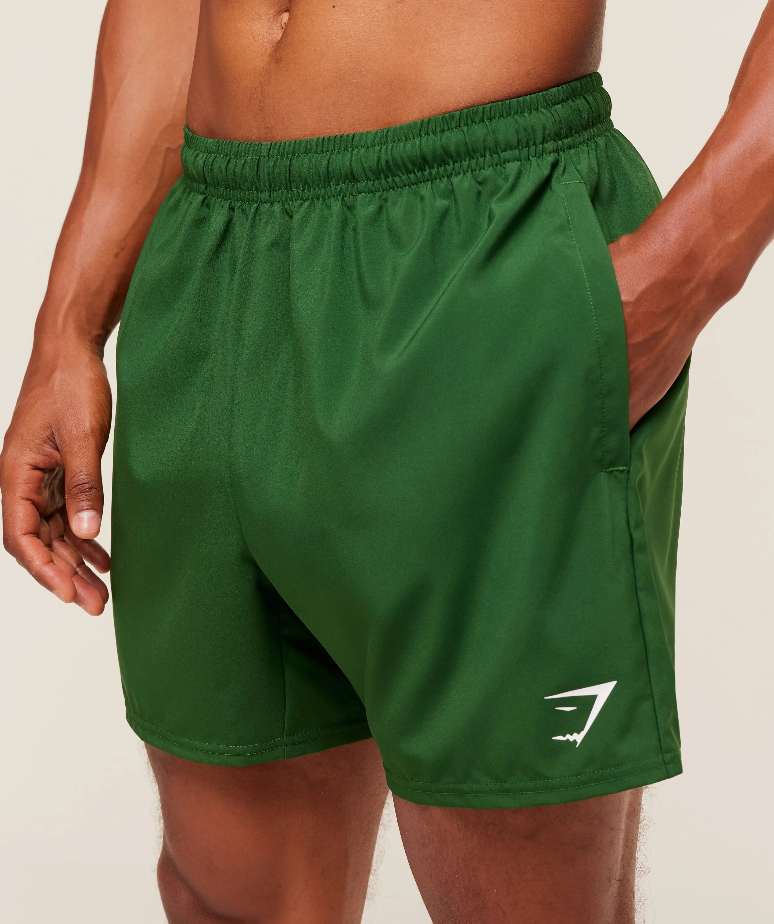 Gymshark Arrival 5" Shorts - Athletic Green sold by Gymshark product image thumbnail 4