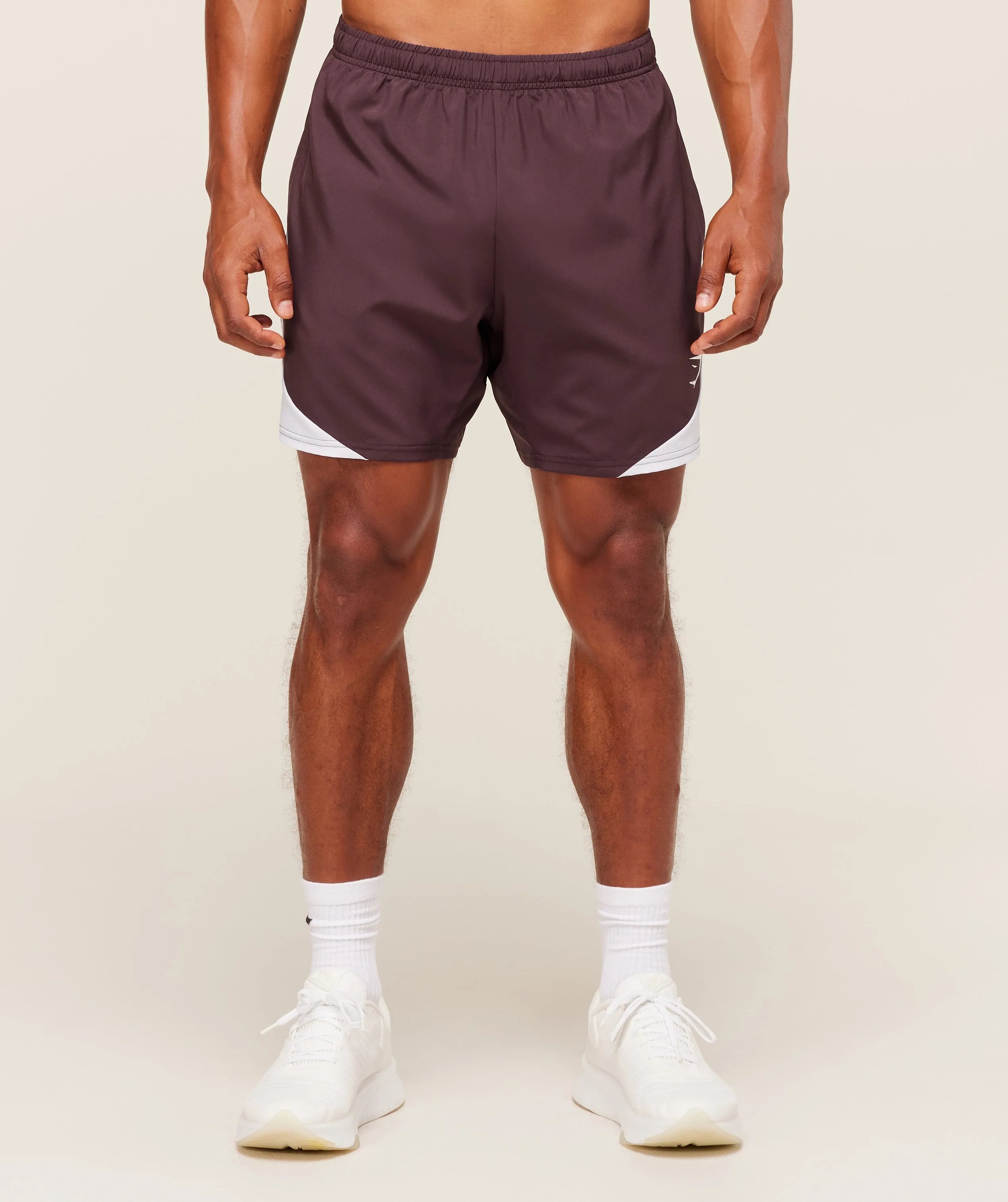 Gymshark Arrival Block 6" Shorts - Cherry Purple sold by Gymshark product image thumbnail 3