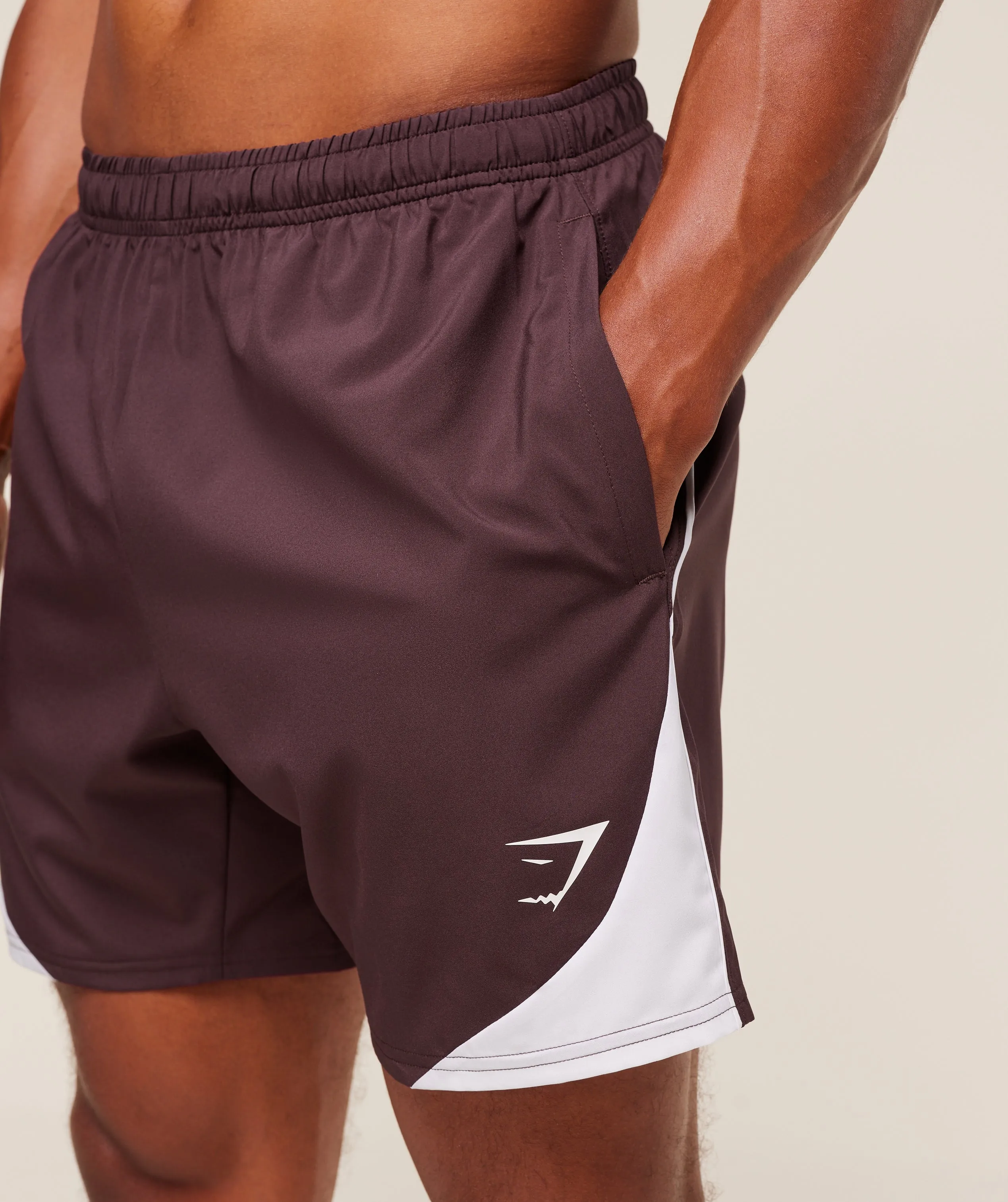 Gymshark Arrival Block 6" Shorts - Cherry Purple sold by Gymshark product image thumbnail 4