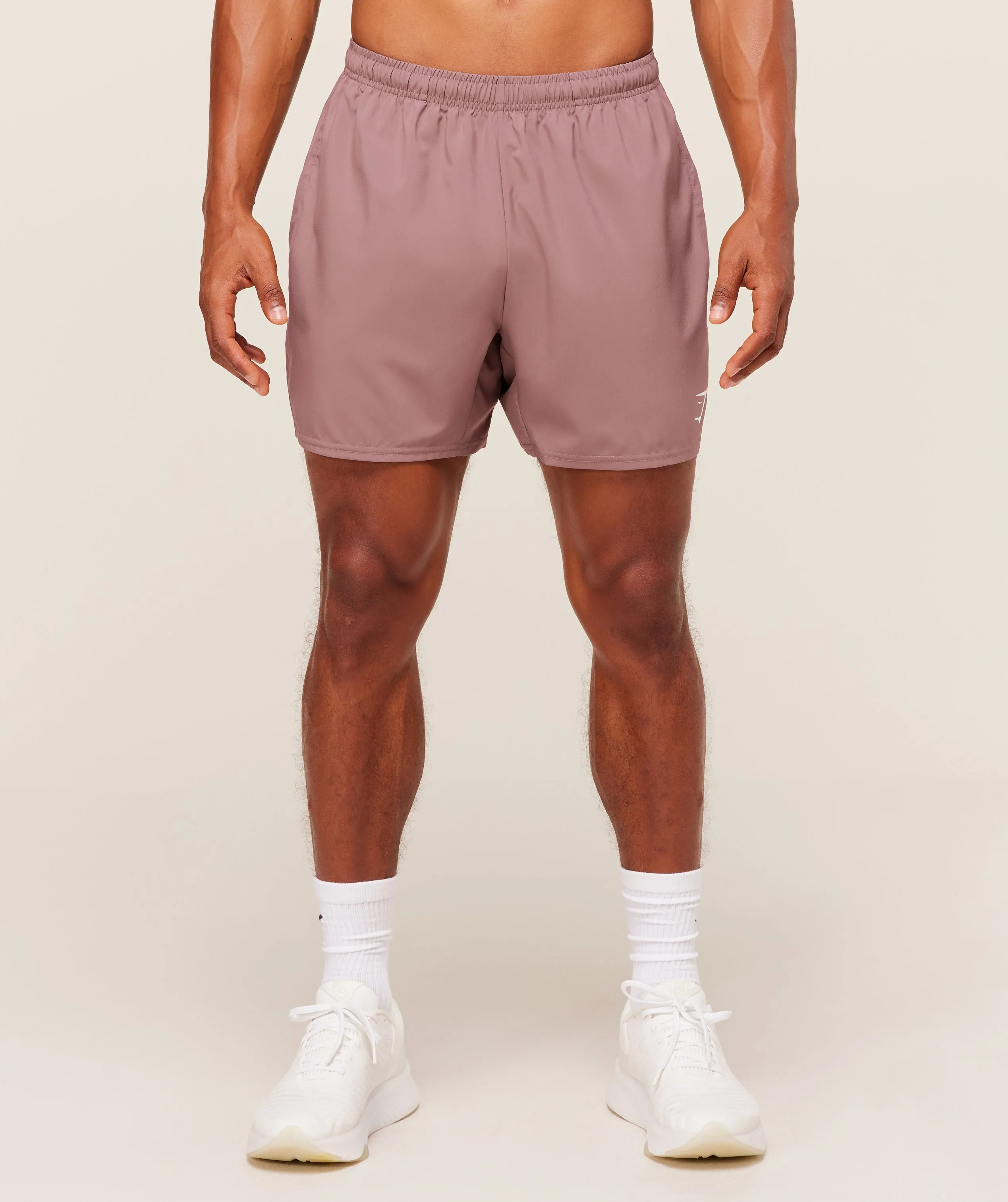 Gymshark Arrival 5" Shorts - Chestnut Pink sold by Gymshark