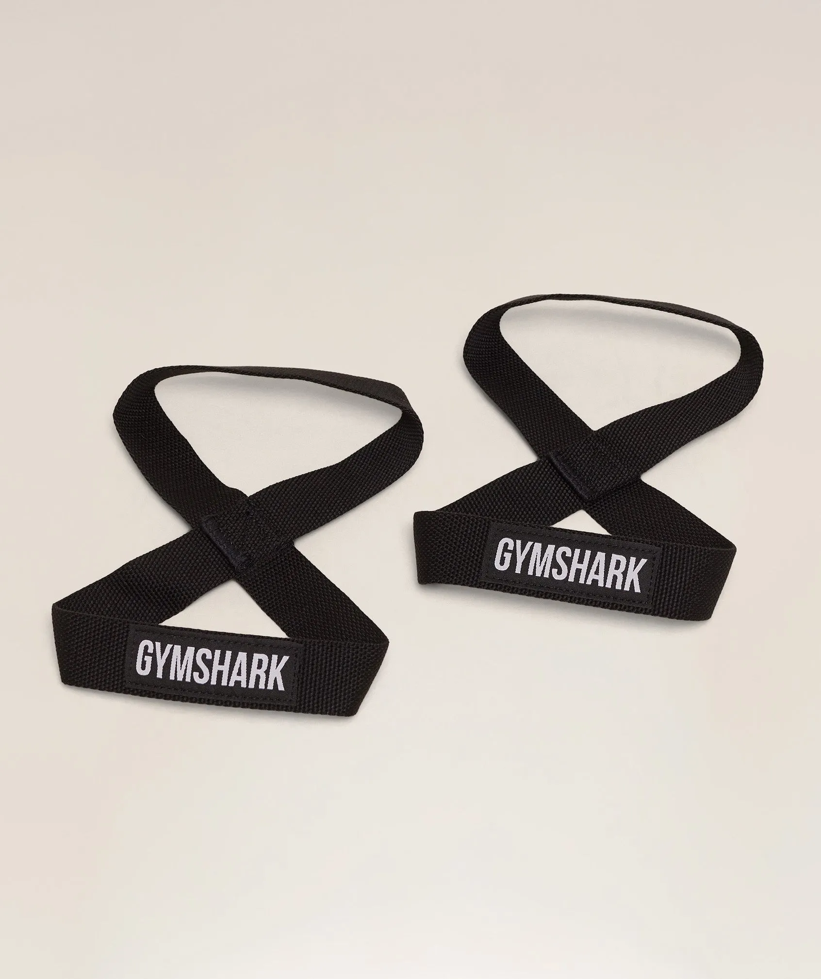 Gymshark Figure 8 Lifting Straps - Black sold by Gymshark