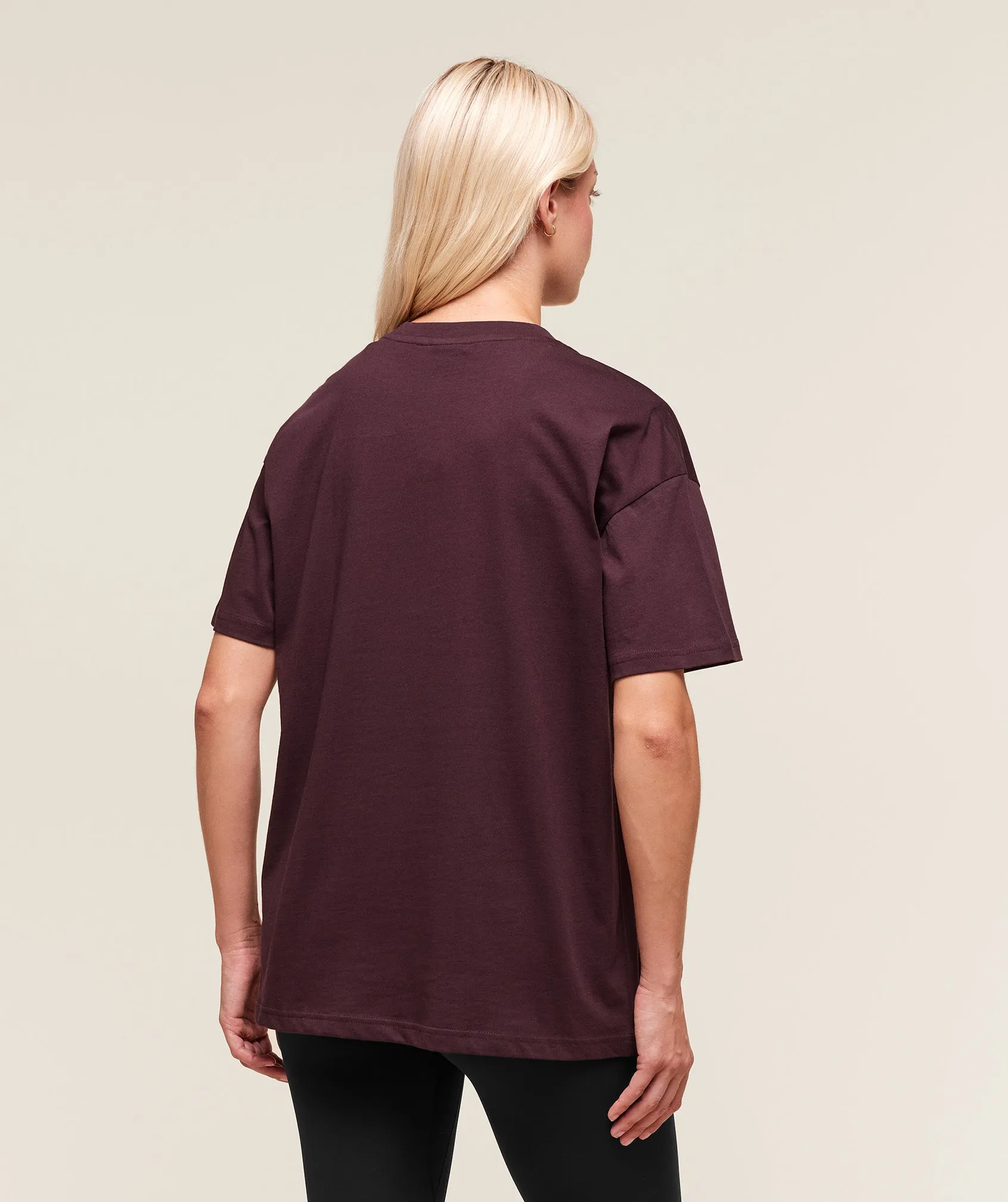 Gymshark Training Oversized T-Shirt - Cherry Purple sold by Gymshark product image thumbnail 2
