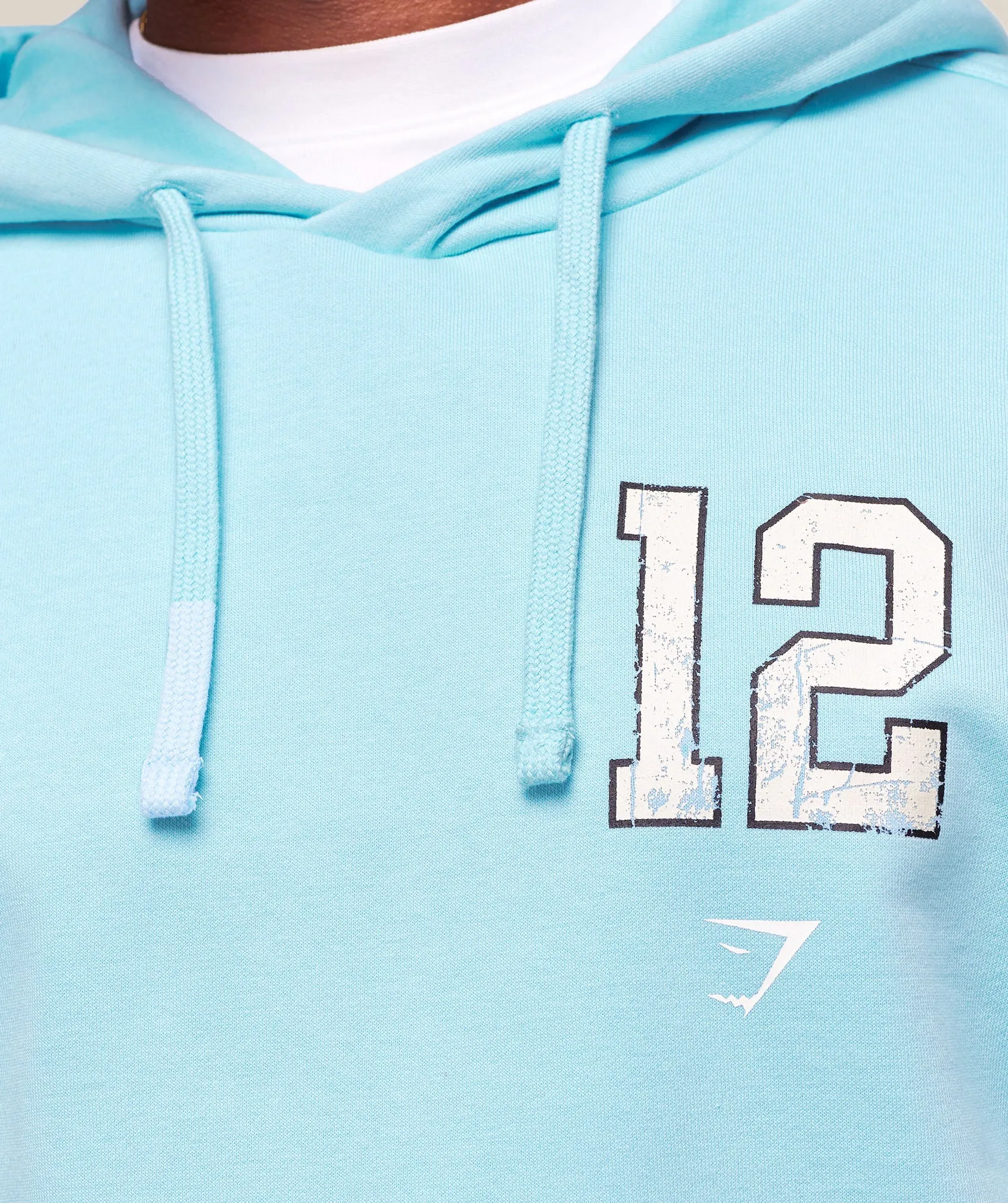 Gymshark Campus Hoodie - Athletic Light Blue sold by Gymshark product image thumbnail 5