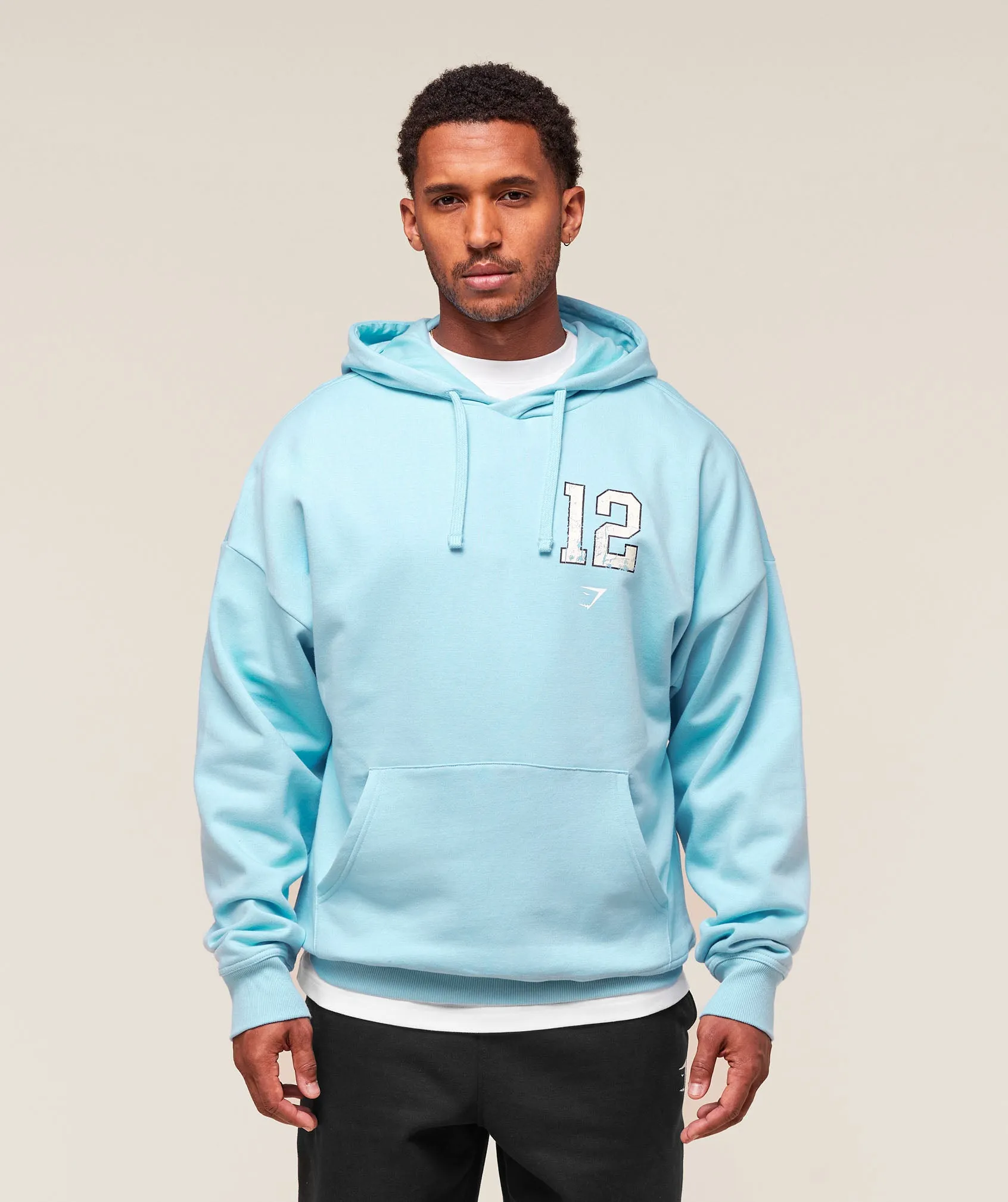 Gymshark Campus Hoodie - Athletic Light Blue sold by Gymshark product image thumbnail 2
