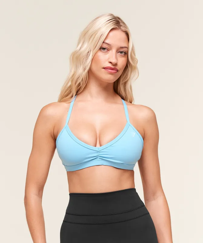 Gymshark Minimal Sports Bra - Athletic Light Blue sold by Gymshark