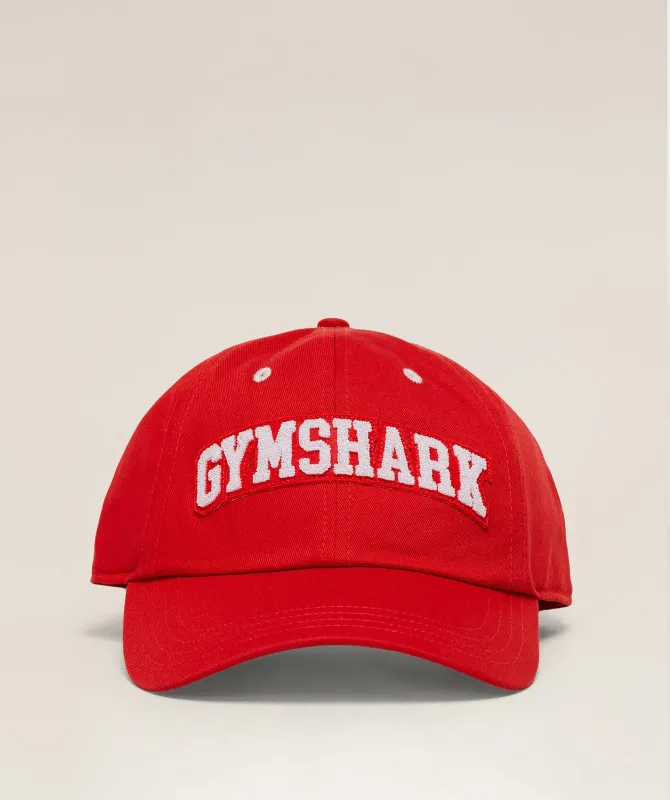 Gymshark Collegiate Cap - Athletic Red sold by Gymshark