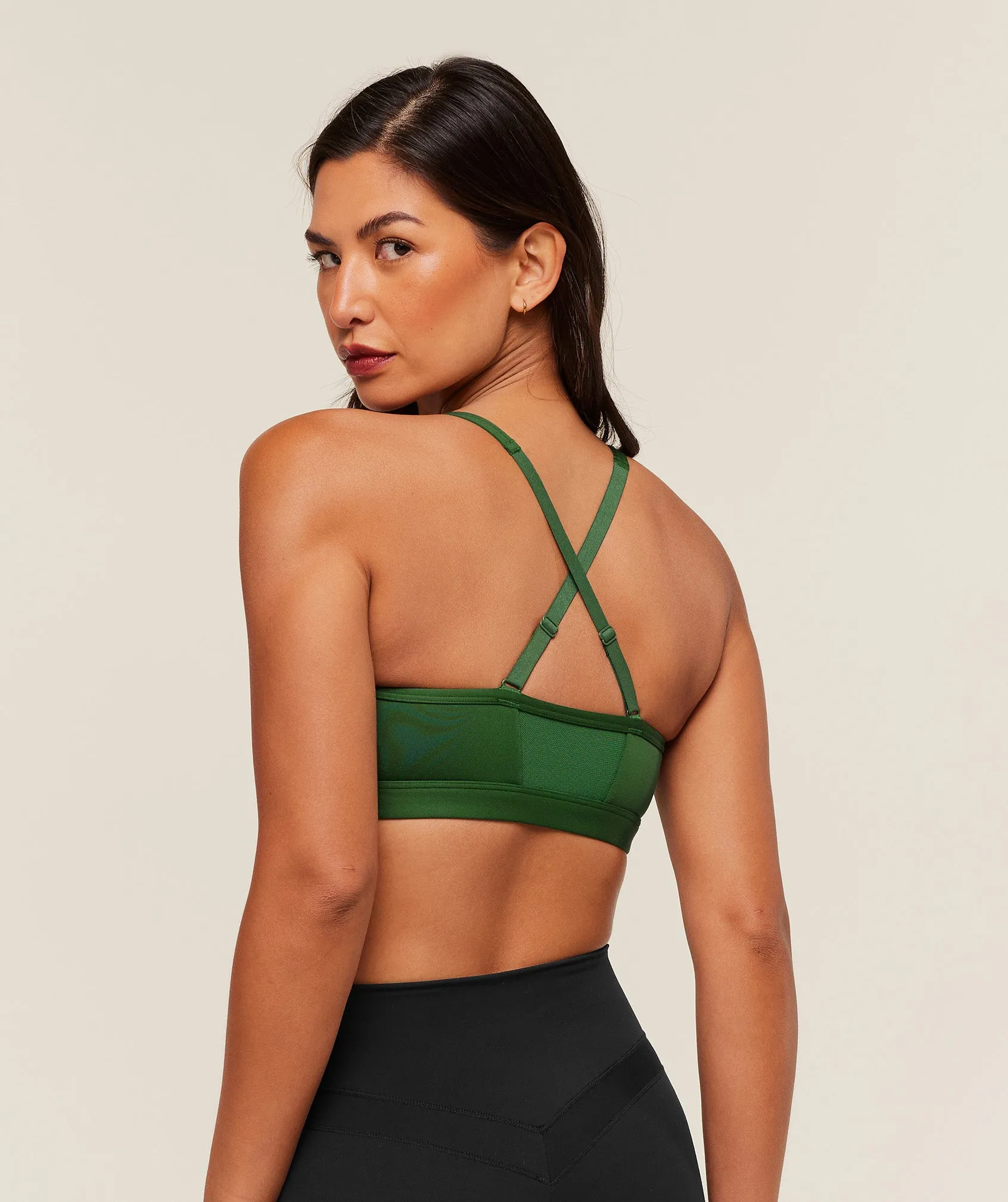 Gymshark Ruched Sports Bra - Athletic Green sold by Gymshark product image thumbnail 2
