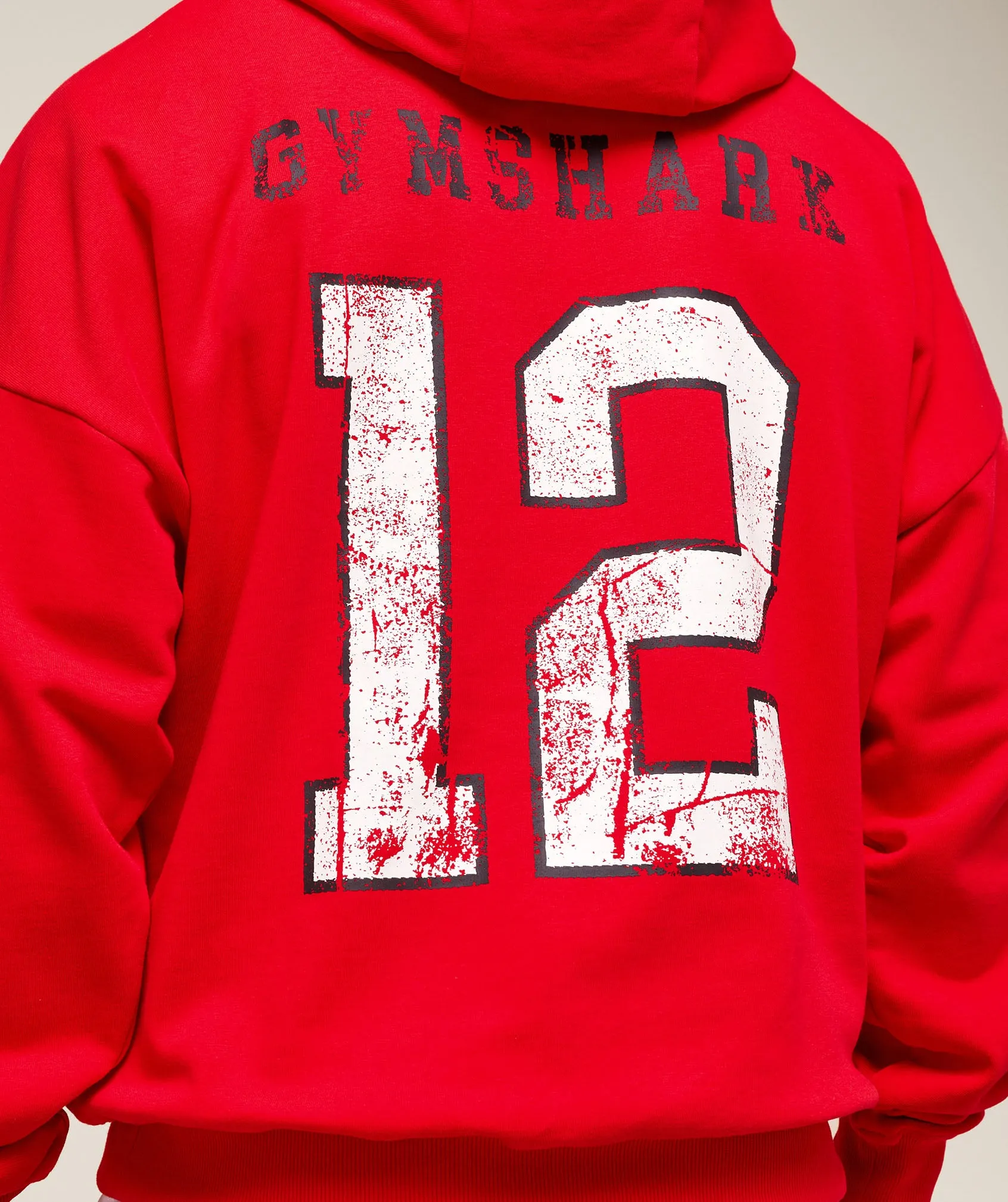 Gymshark Campus Hoodie - Athletic Red sold by Gymshark product image thumbnail 4