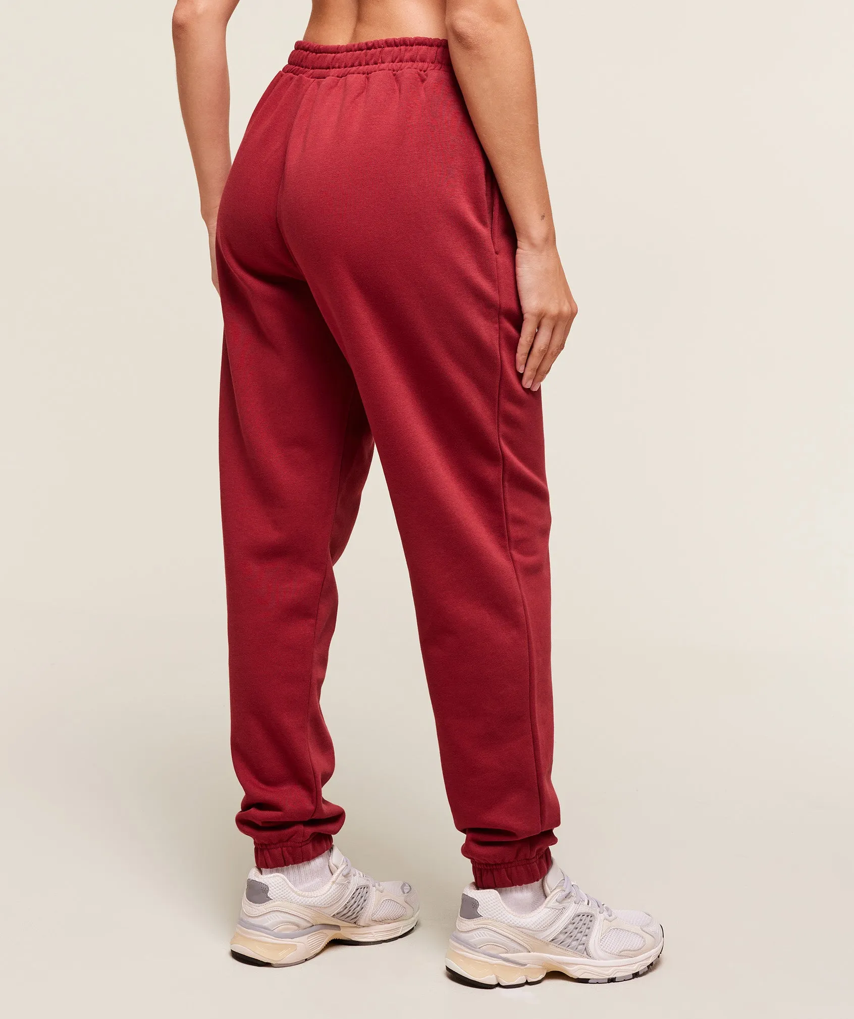 Gymshark Training Fleece Joggers - Athletic Burgundy sold by Gymshark product image thumbnail 2