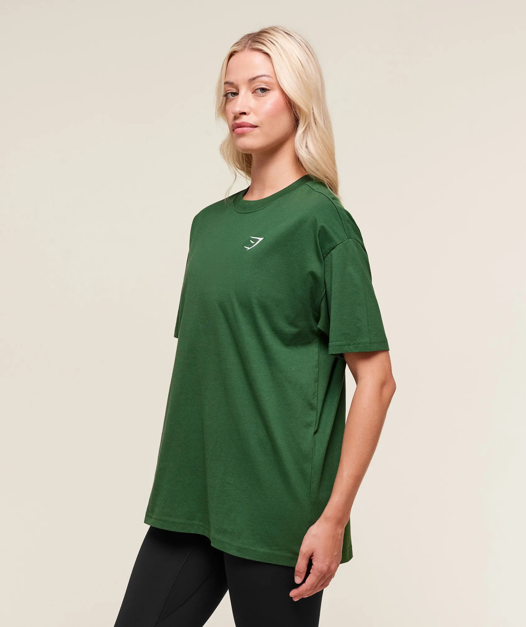 Gymshark Training Oversized T-Shirt - Athletic Green sold by Gymshark product image thumbnail 3