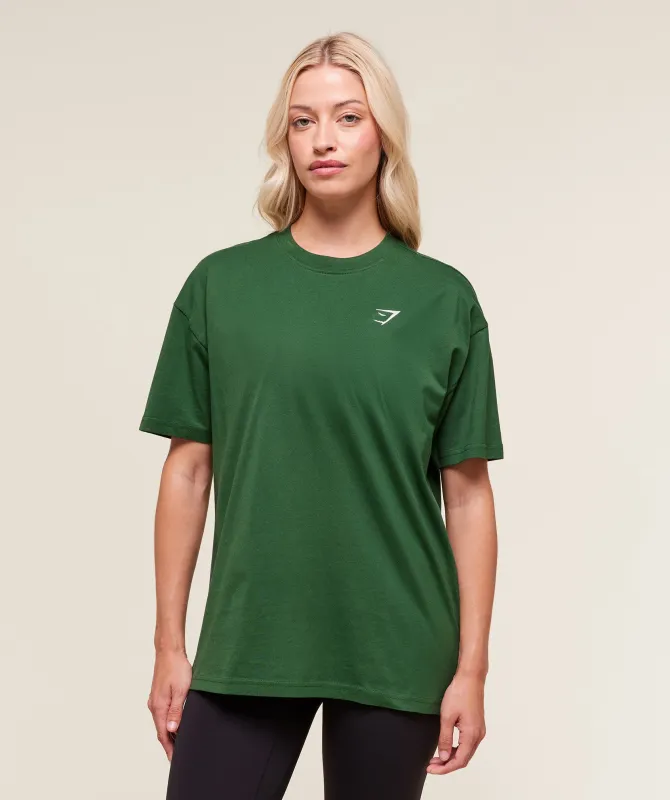Gymshark Training Oversized T-Shirt - Athletic Green made by Gymshark