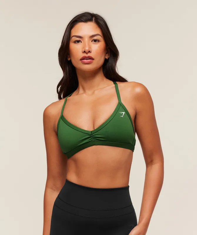 Gymshark Minimal Sports Bra - Athletic Green sold by Gymshark