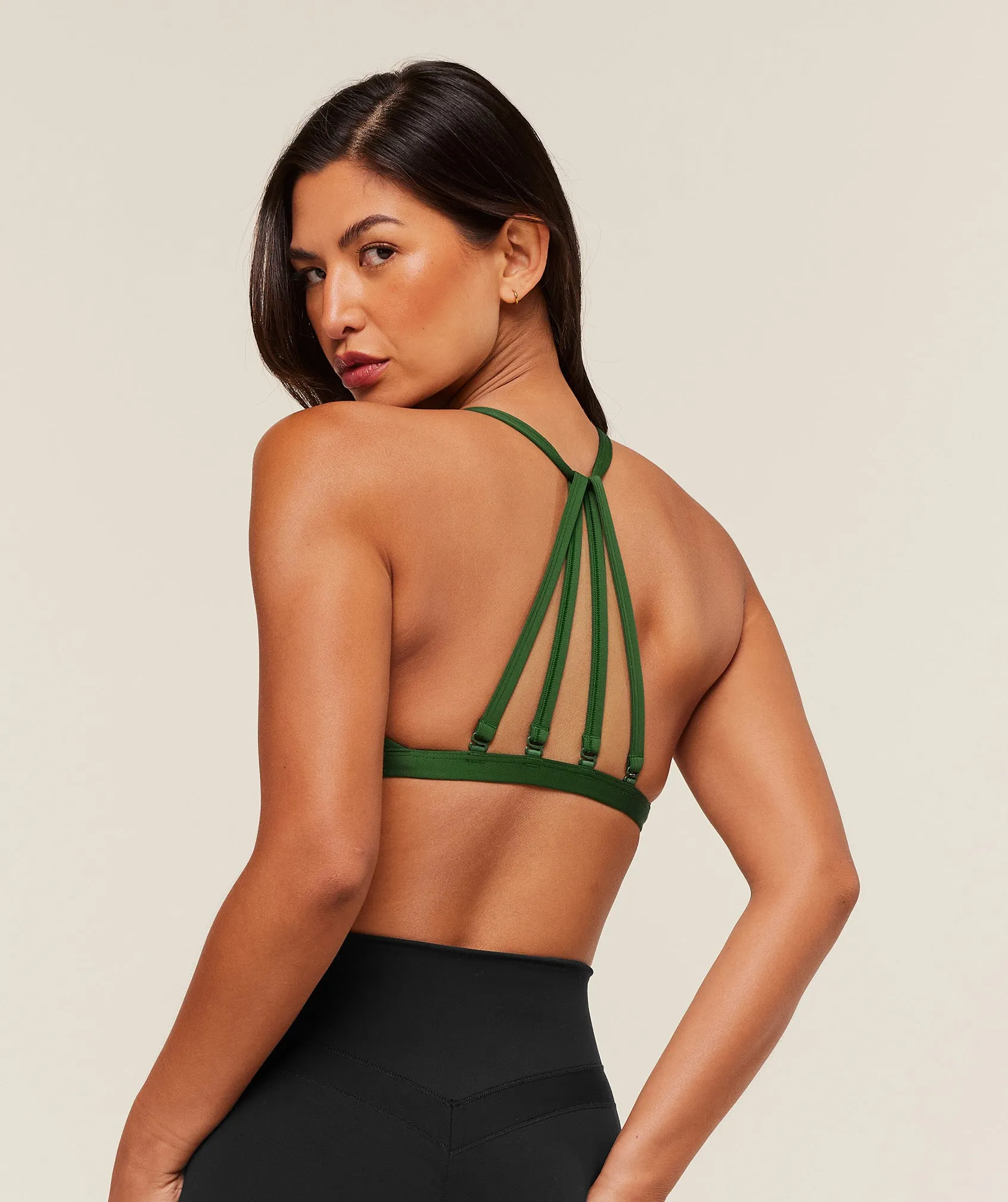 Gymshark Minimal Sports Bra - Athletic Green sold by Gymshark product image thumbnail 2