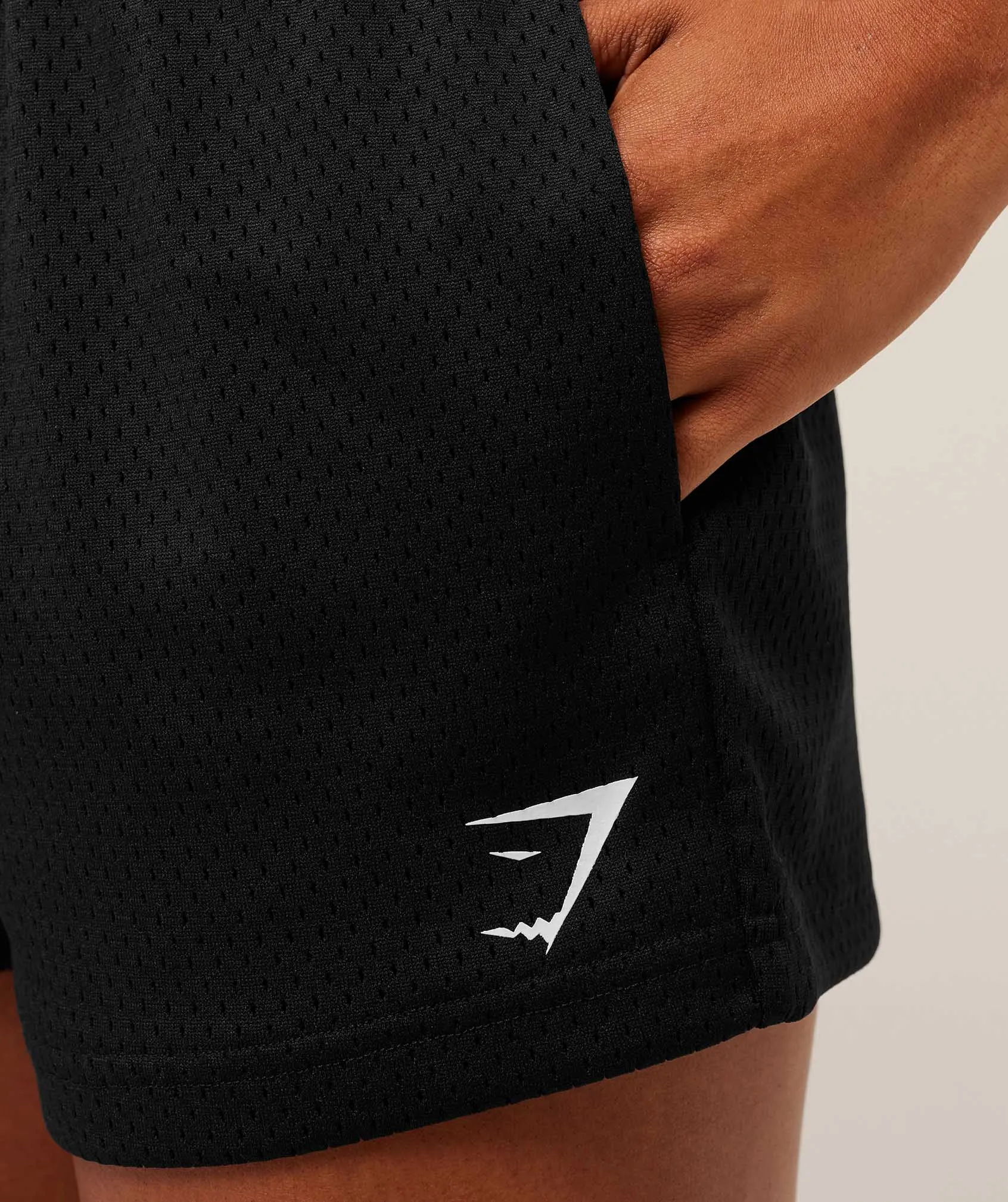 Gymshark Lifting Club Mesh Shorts - Black sold by Gymshark product image thumbnail 4