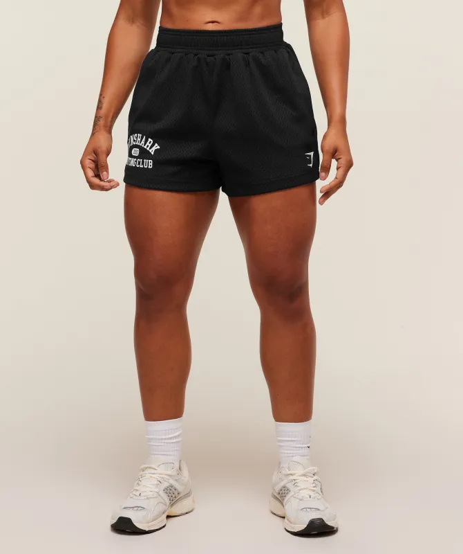 Gymshark Lifting Club Mesh Shorts - Black sold by Gymshark