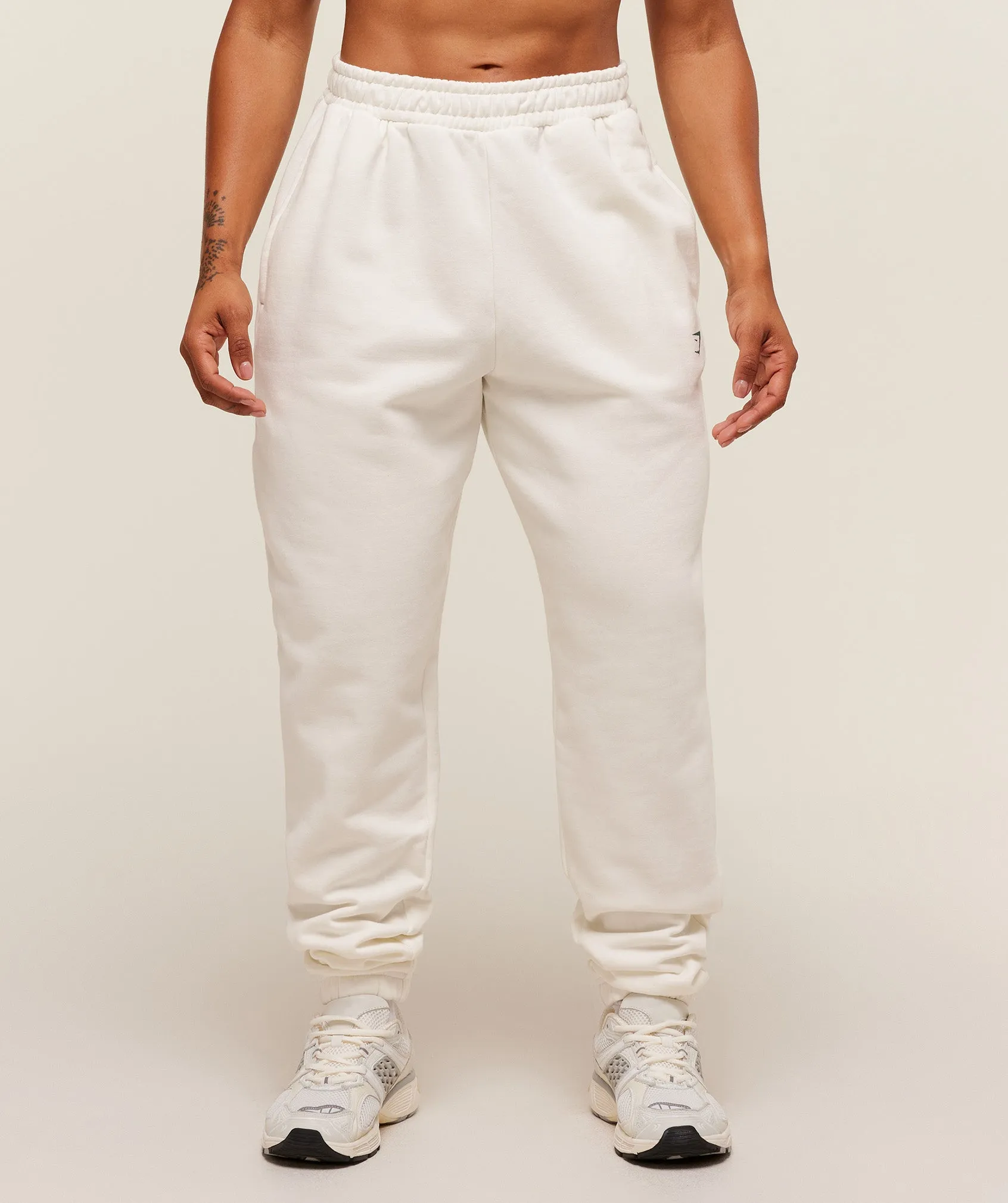 Gymshark Strength Department Joggers - Soft White sold by Gymshark product image thumbnail 2