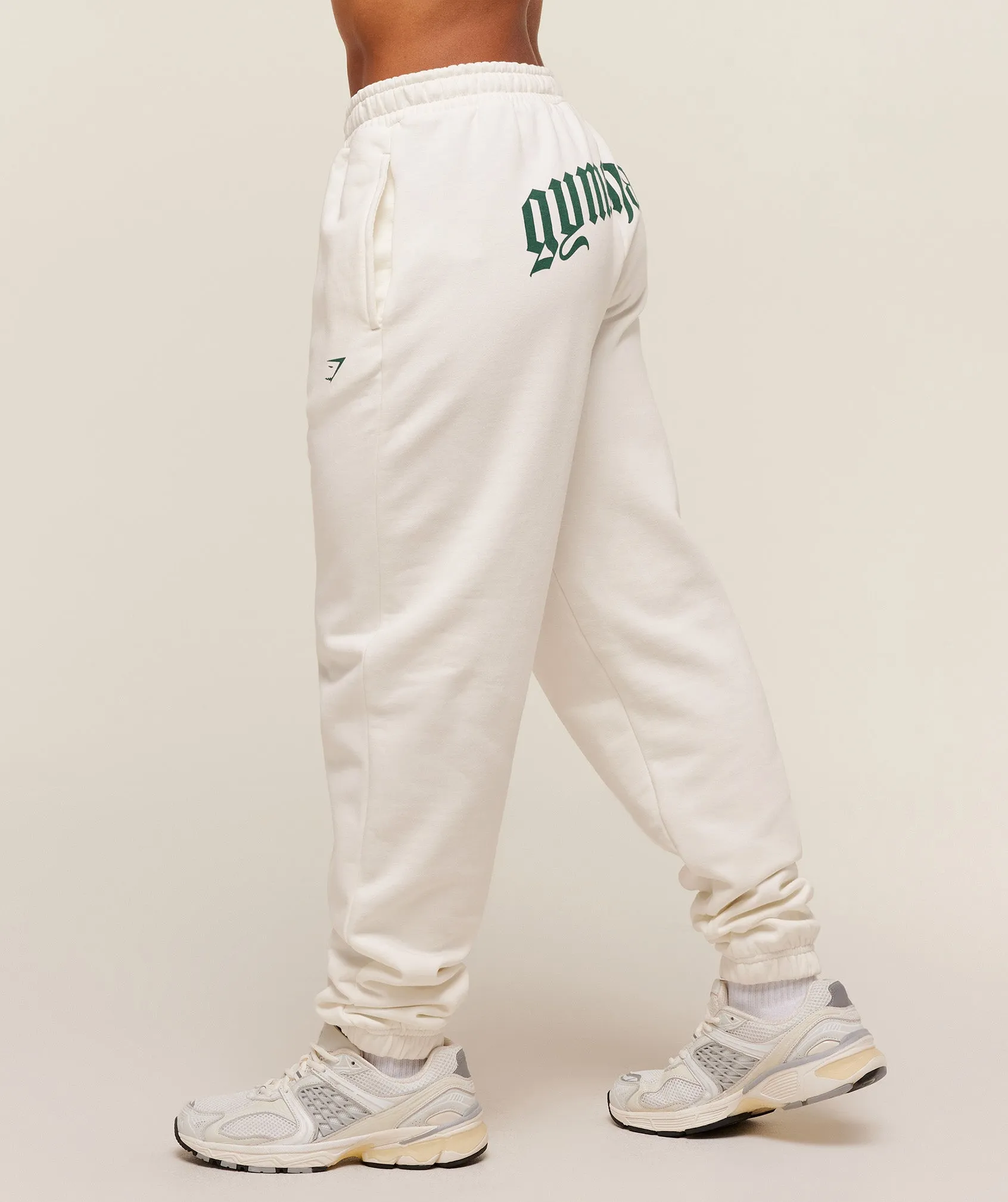 Gymshark Strength Department Joggers - Soft White sold by Gymshark product image thumbnail 3