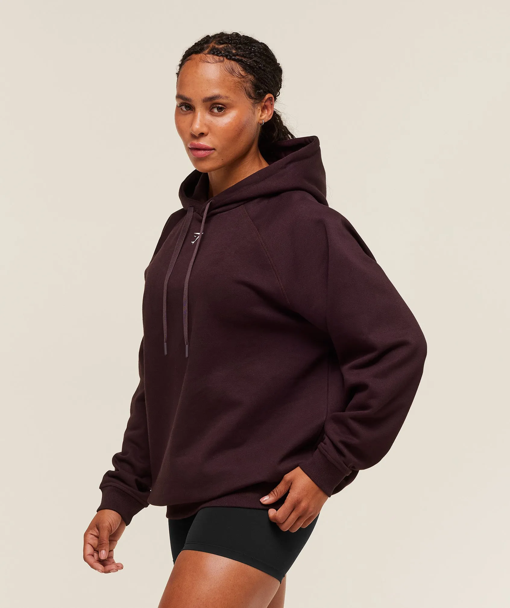Gymshark Strength Department Oversized Hoodie - Cherry Purple sold by Gymshark product image thumbnail 3