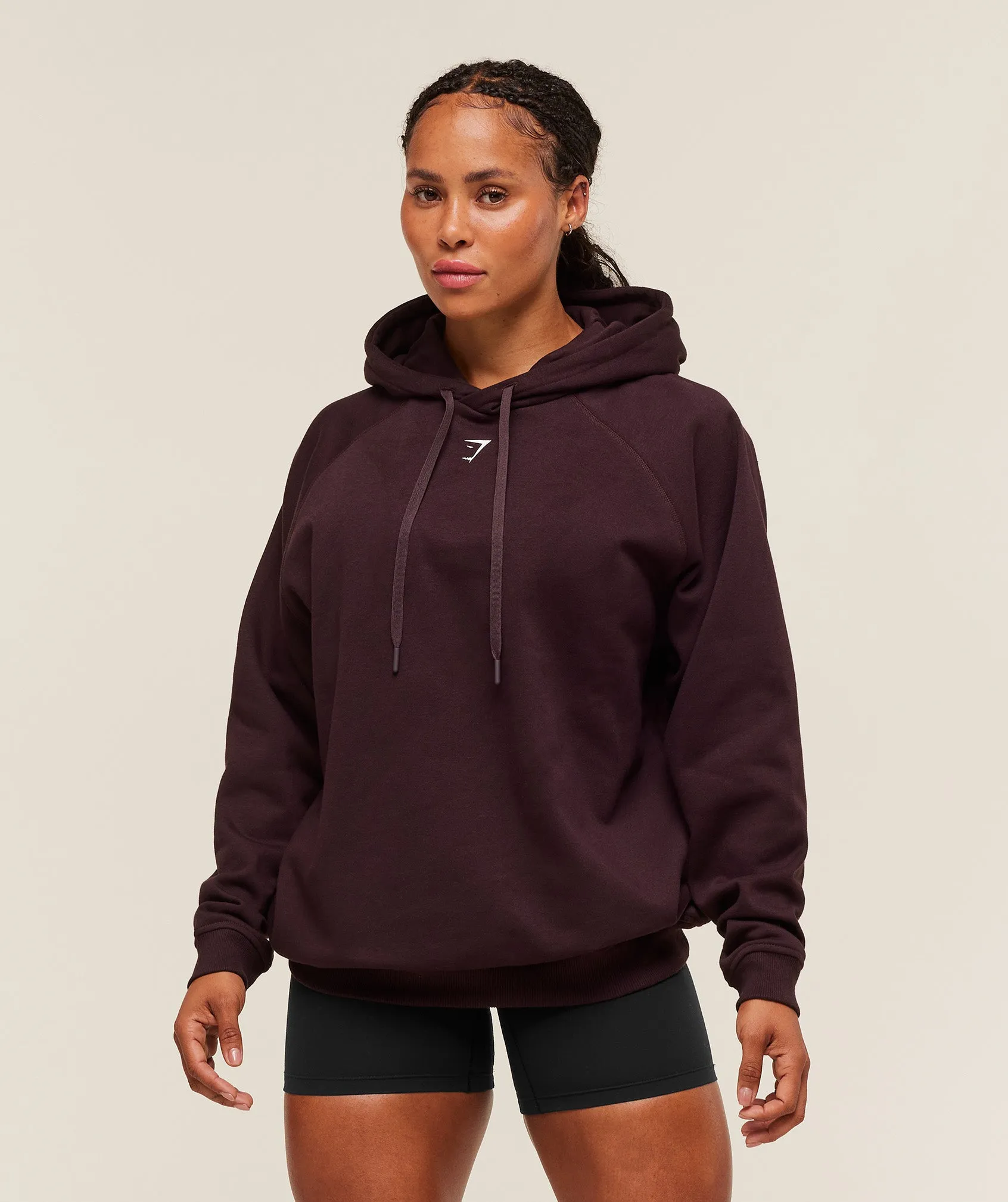 Gymshark Strength Department Oversized Hoodie - Cherry Purple sold by Gymshark product image thumbnail 2