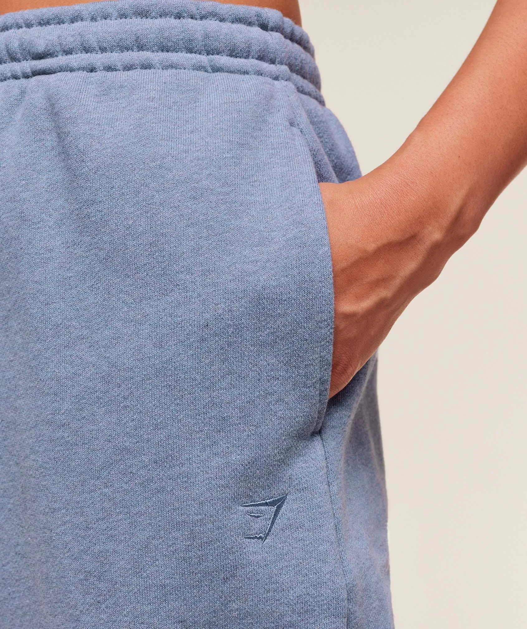 Gymshark Rest Day Sweats 2.0 Joggers - Worn Blue Marl sold by Gymshark product image thumbnail 5