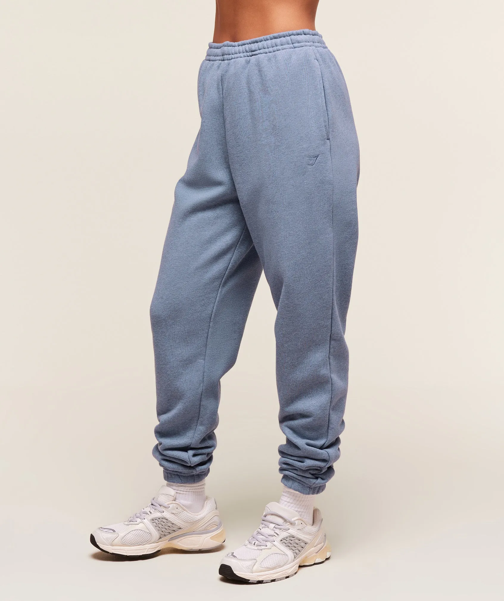 Gymshark Rest Day Sweats 2.0 Joggers - Worn Blue Marl sold by Gymshark product image thumbnail 3